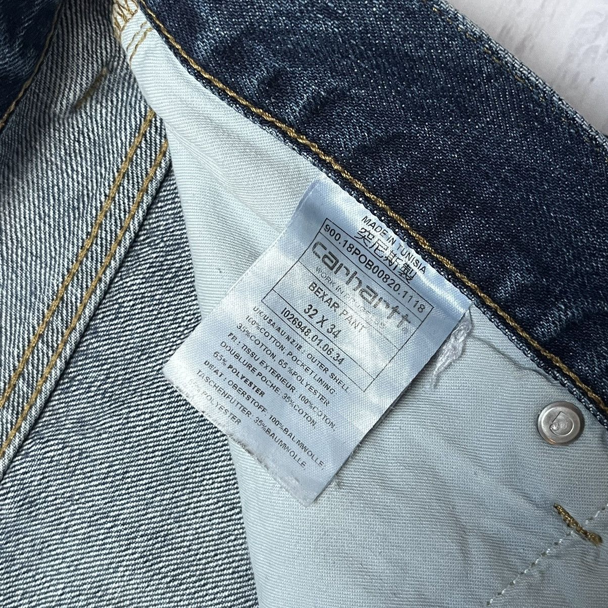 Carhartt × Carhartt Wip × Vintage Carhartt Bexar Pants Vintage Jeans 32x34 Denim Y2K Size US 32 / EU 48 - 8 Thumbnail