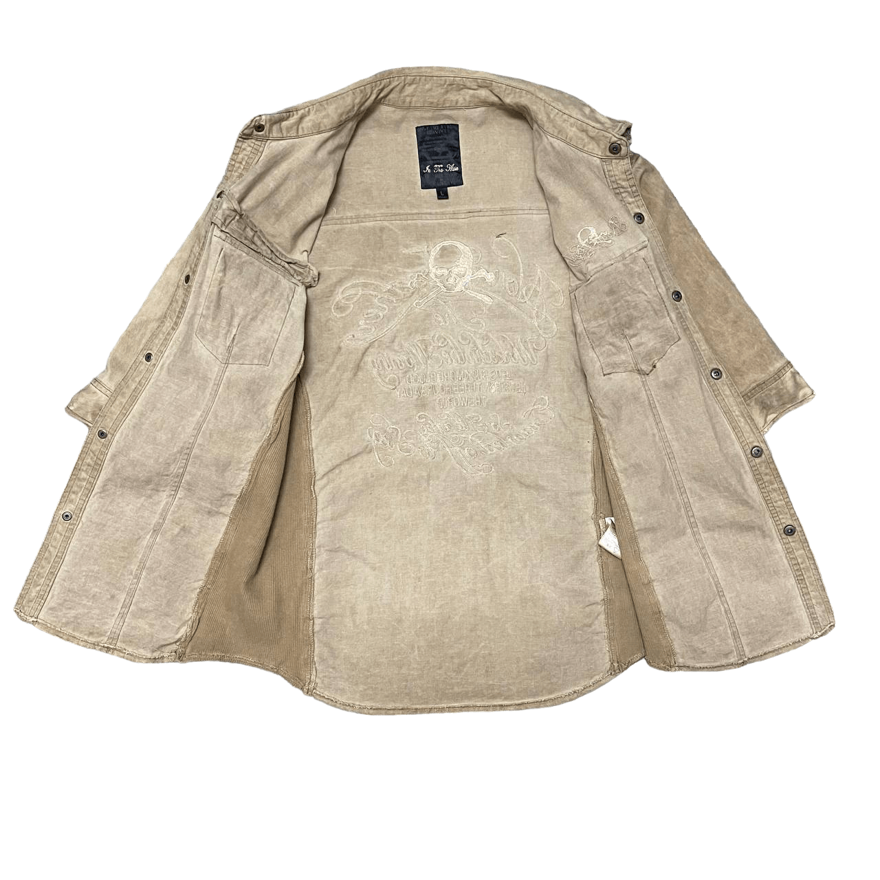 In The Attic Vintage In The Attic Skulls Embroidery Short Sleeve Jacket Size US L / EU 52-54 / 3 - 8 Thumbnail