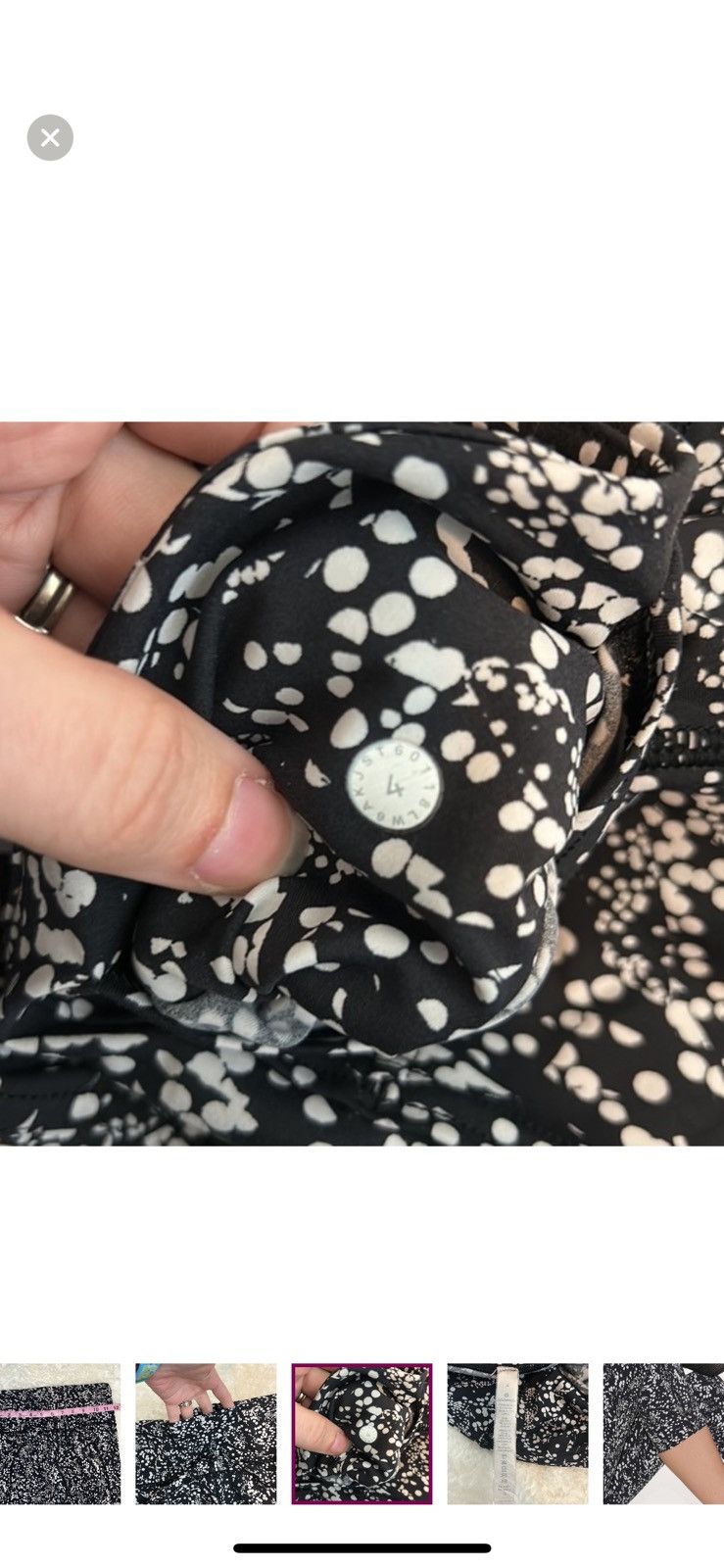 Lululemon Lululemon fast and free crop II leggings size 4 Size 27" / US 4 / IT 40 - 9 Thumbnail