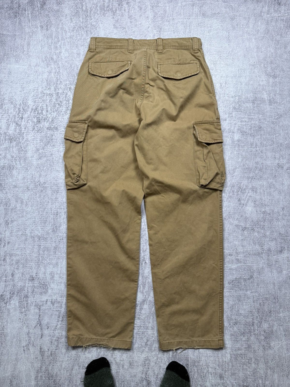 Polo Ralph Lauren Vintage Parachute Cargo Pant Polo Jeans Company Beige Pants Size US 32 / EU 48 - 11 Thumbnail