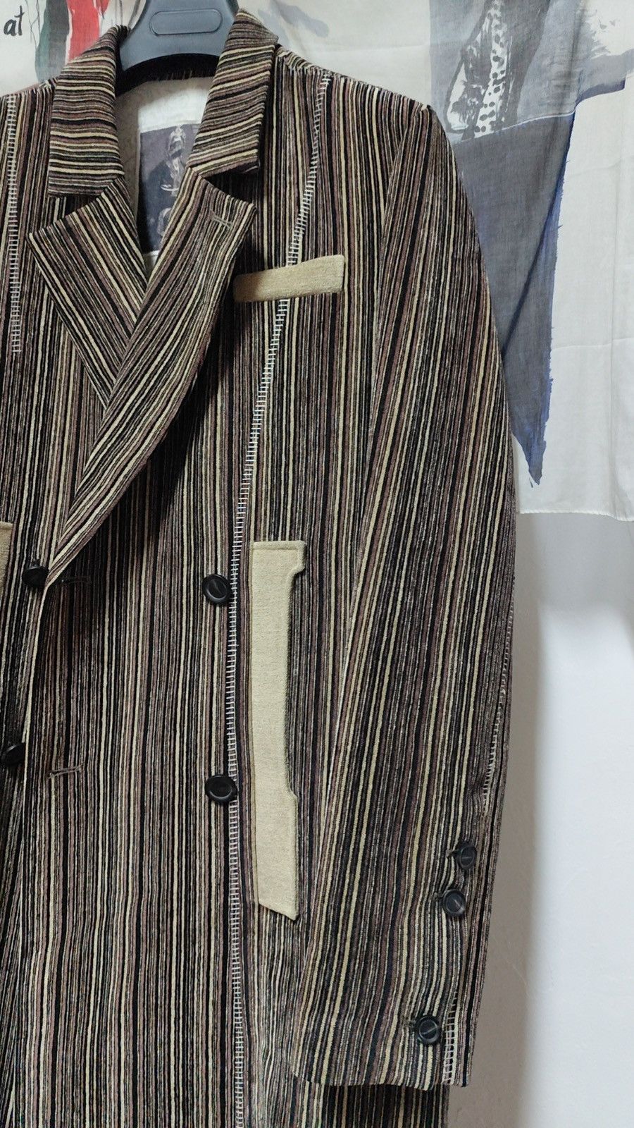 Professor.E Professor.E AW21 Forgotten Material One off overlock coat Size US M / EU 48-50 / 2 - 3 Thumbnail