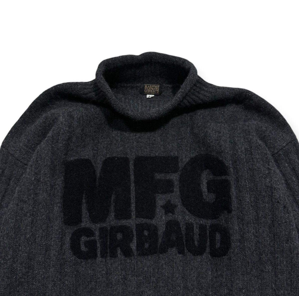 Marithe + Francois Girbaud Vintage M+FG Turtleneck Knit Sweater Size US M / EU 48-50 / 2 - 2 Thumbnail