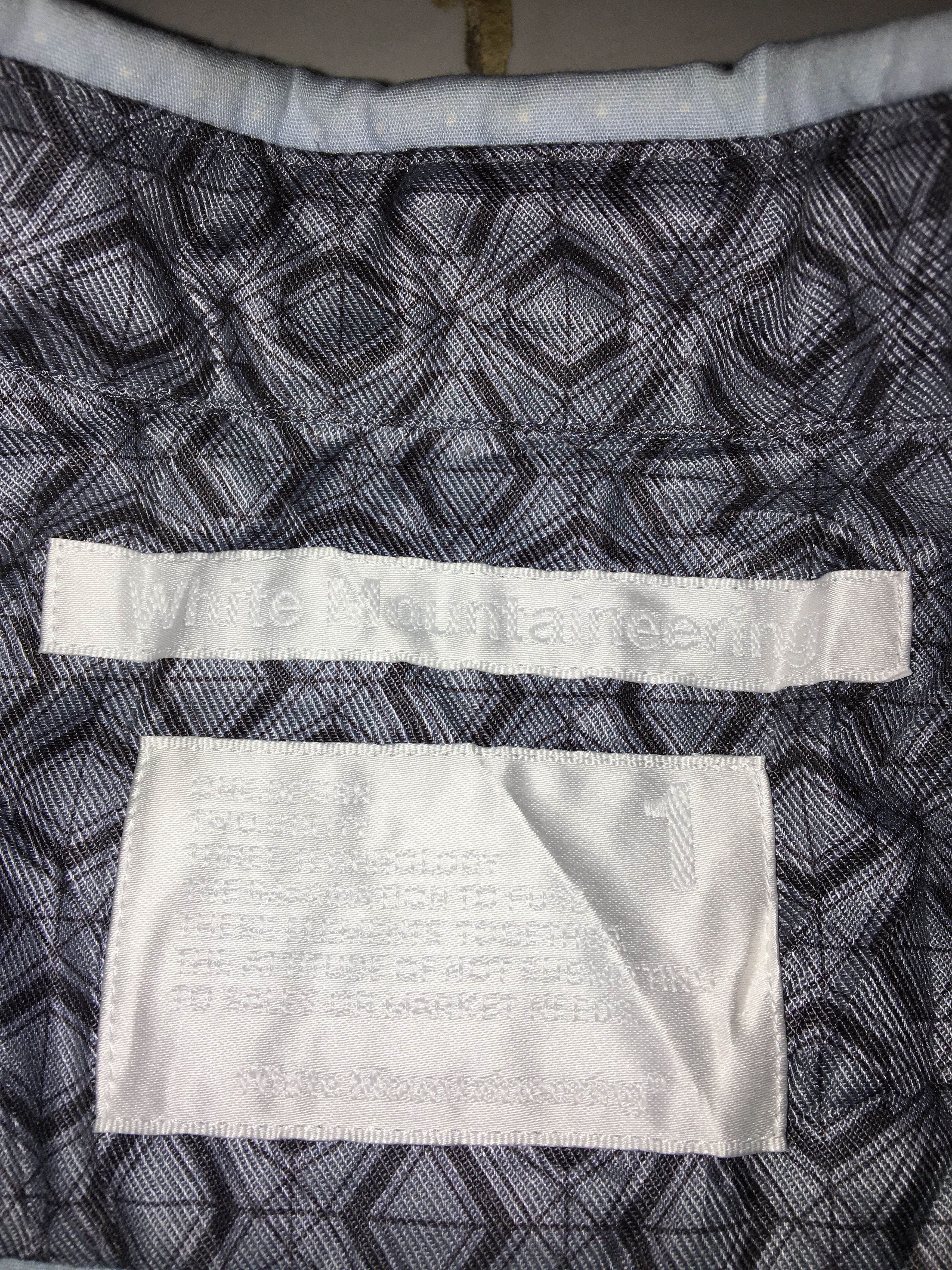 Japanese Brand White Mountaineering Button Ups Size US S / EU 44-46 / 1 - 5 Thumbnail