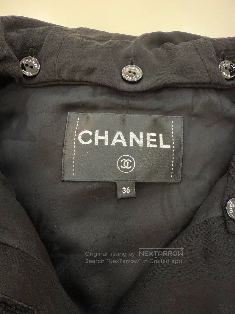 Chanel Chanel Black hooded vest Size XS / US 0-2 / IT 36-38 - 6 Thumbnail