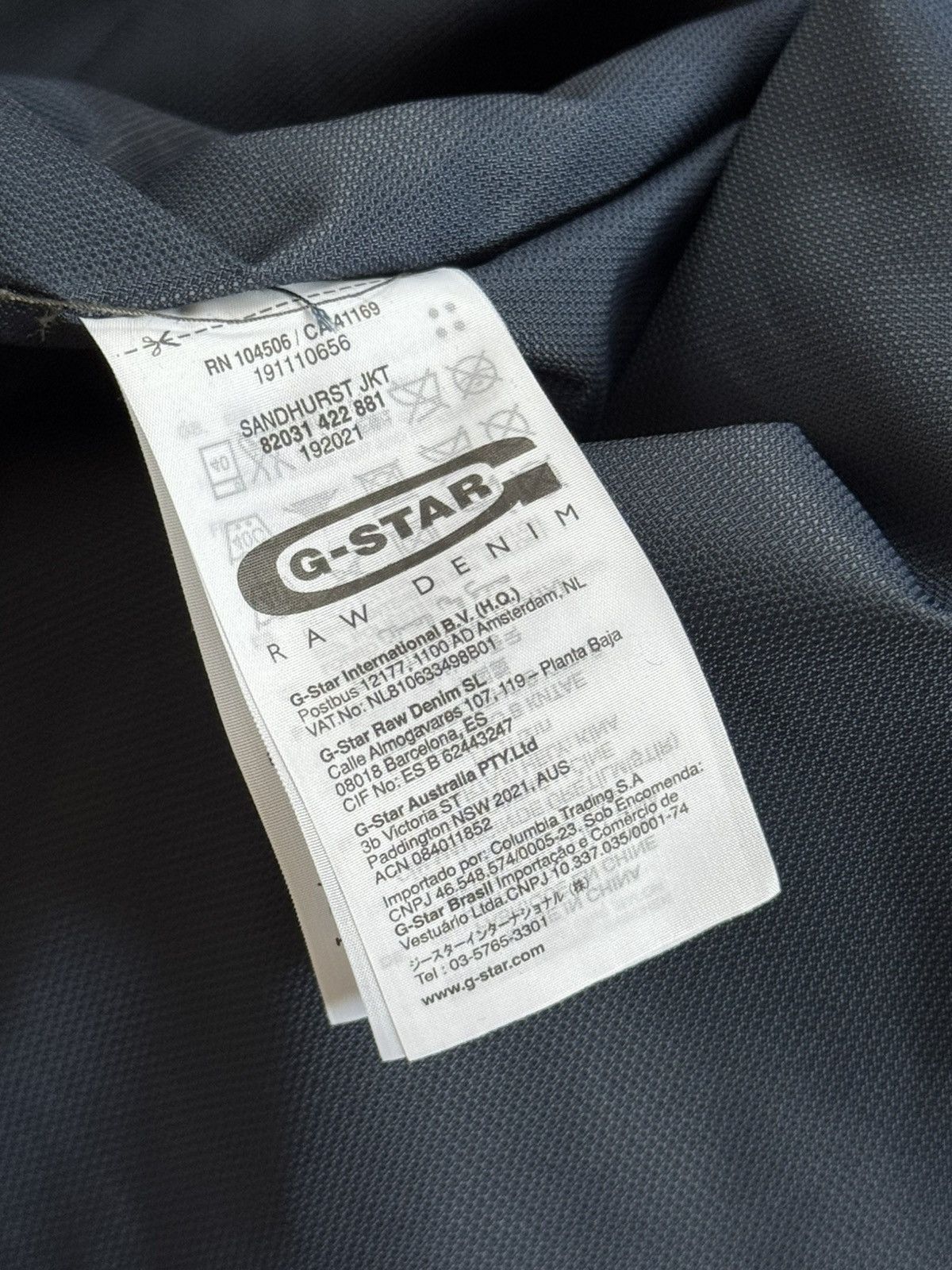 G-Star G star raw M/size Sandhurst jacket cargo Multipocket blazer Size US M / EU 48-50 / 2 - 11 Thumbnail