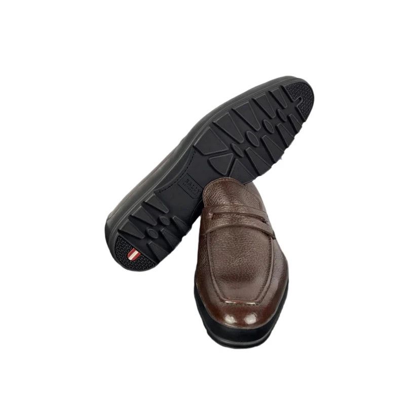 Bally o1y1224 Leather Loafers in Brown Size US 7.5 / EU 40-41 - 4 Thumbnail