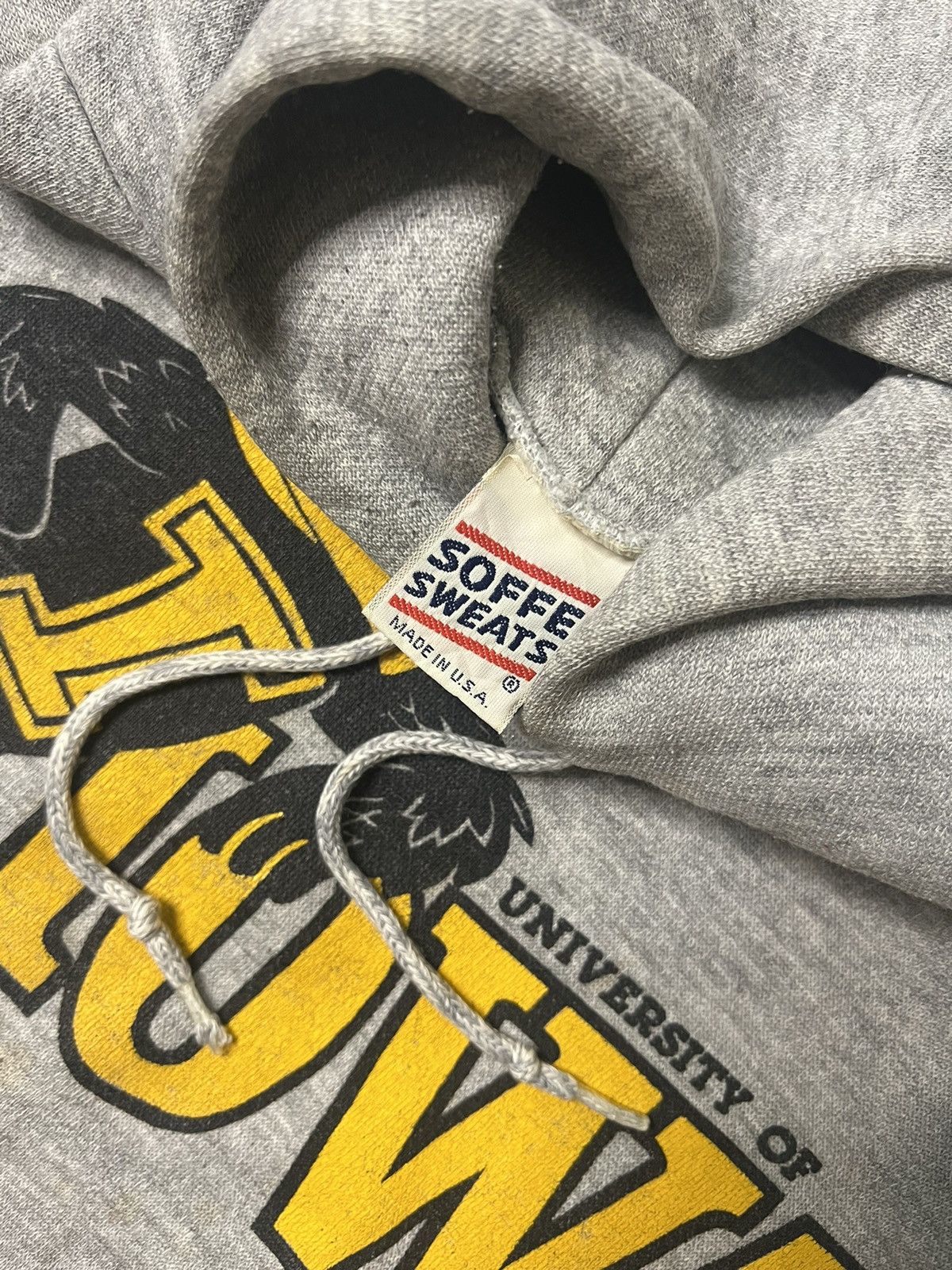 Other 80's University Iowa Pullover Vintage Size US L / EU 52-54 / 3 - 2 Thumbnail