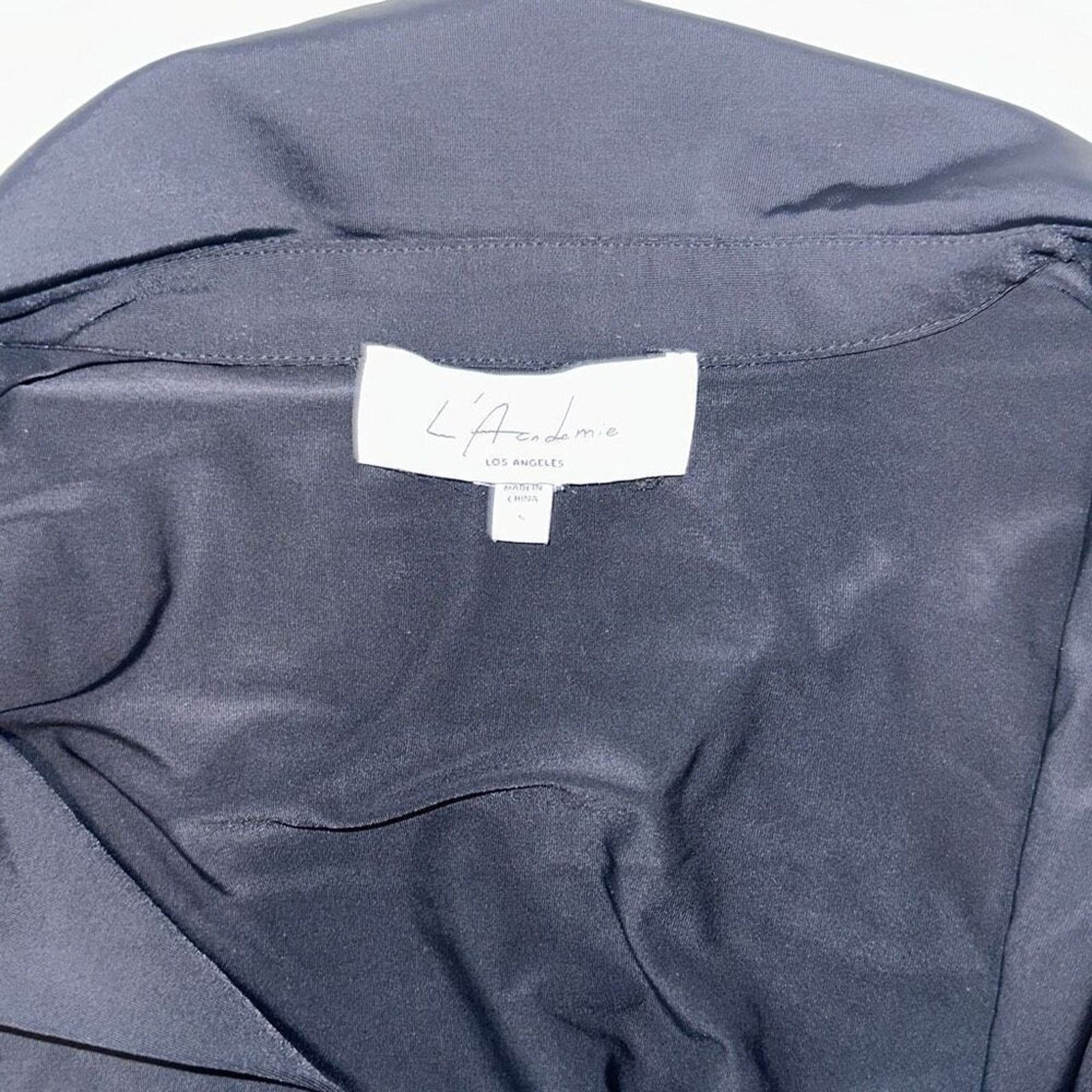 Other L’Academie Laurel Black Button Front Top | Sz S Size S / US 4 / IT 40 - 4 Thumbnail
