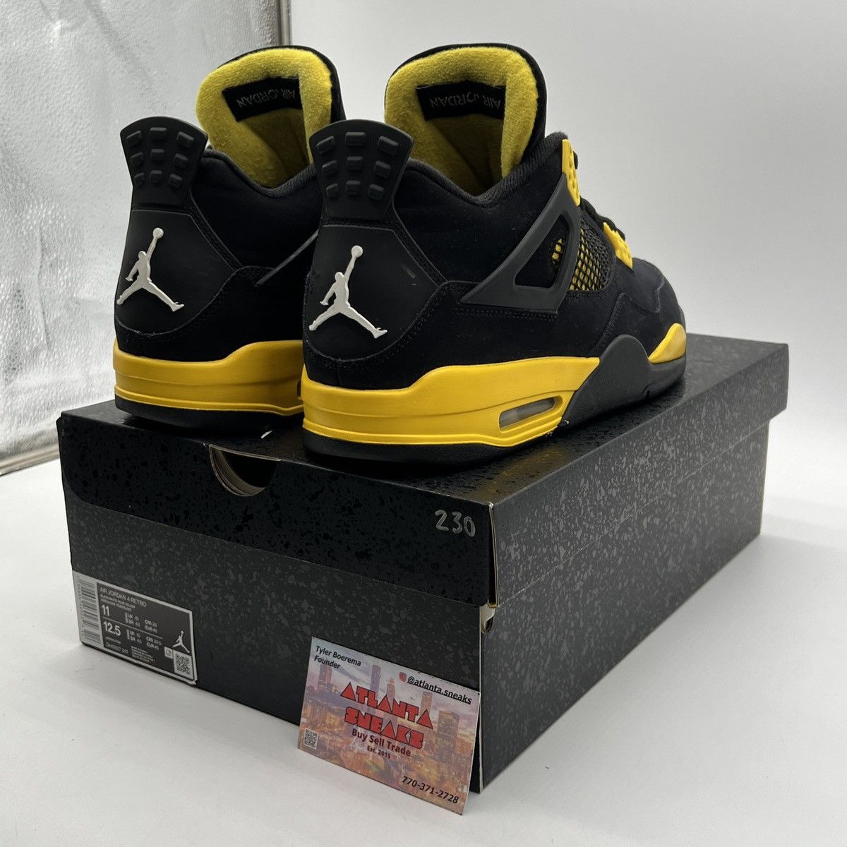 Jordan Brand Air Jordan 4 Thunder Size US 11 / EU 44 - 5 Thumbnail