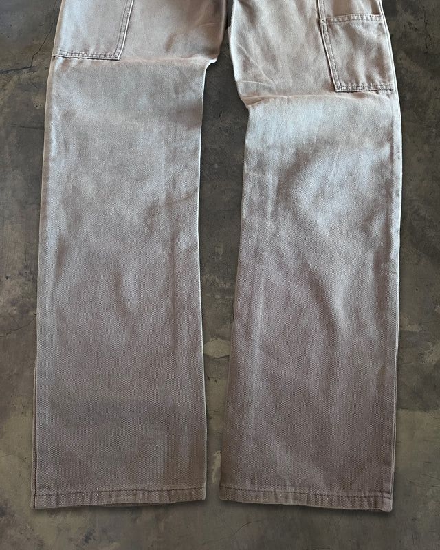 Helmut Lang HELMUT LANG SS1999 SAGE DOUBLE KNEE WORK PANTS Size US 28 / EU 44 - 4 Thumbnail