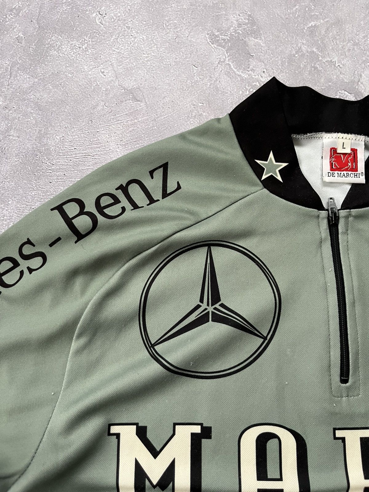 Mercedes-Benz Bicycle jersey vintage longsleeve Mercedes Benz USA MARIN L Size US L / EU 52-54 / 3 - 6 Thumbnail