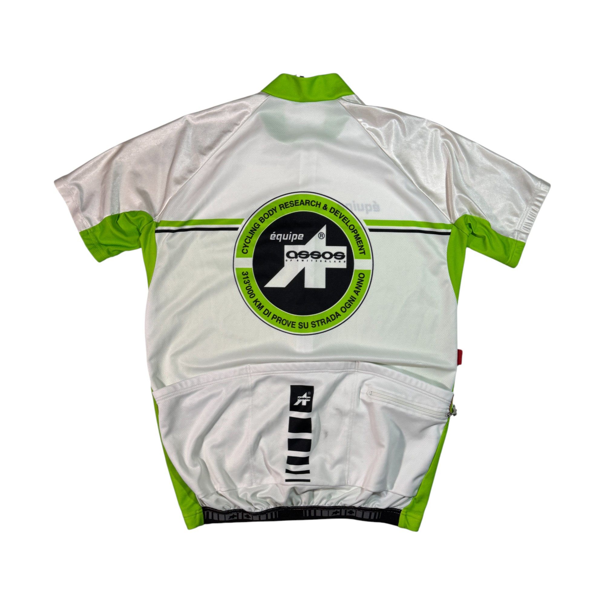 Bicycle Assos Equipe Cycling Jersey Bicycle Full Zip Green XL Size US XL / EU 56 / 4 - 2 Thumbnail