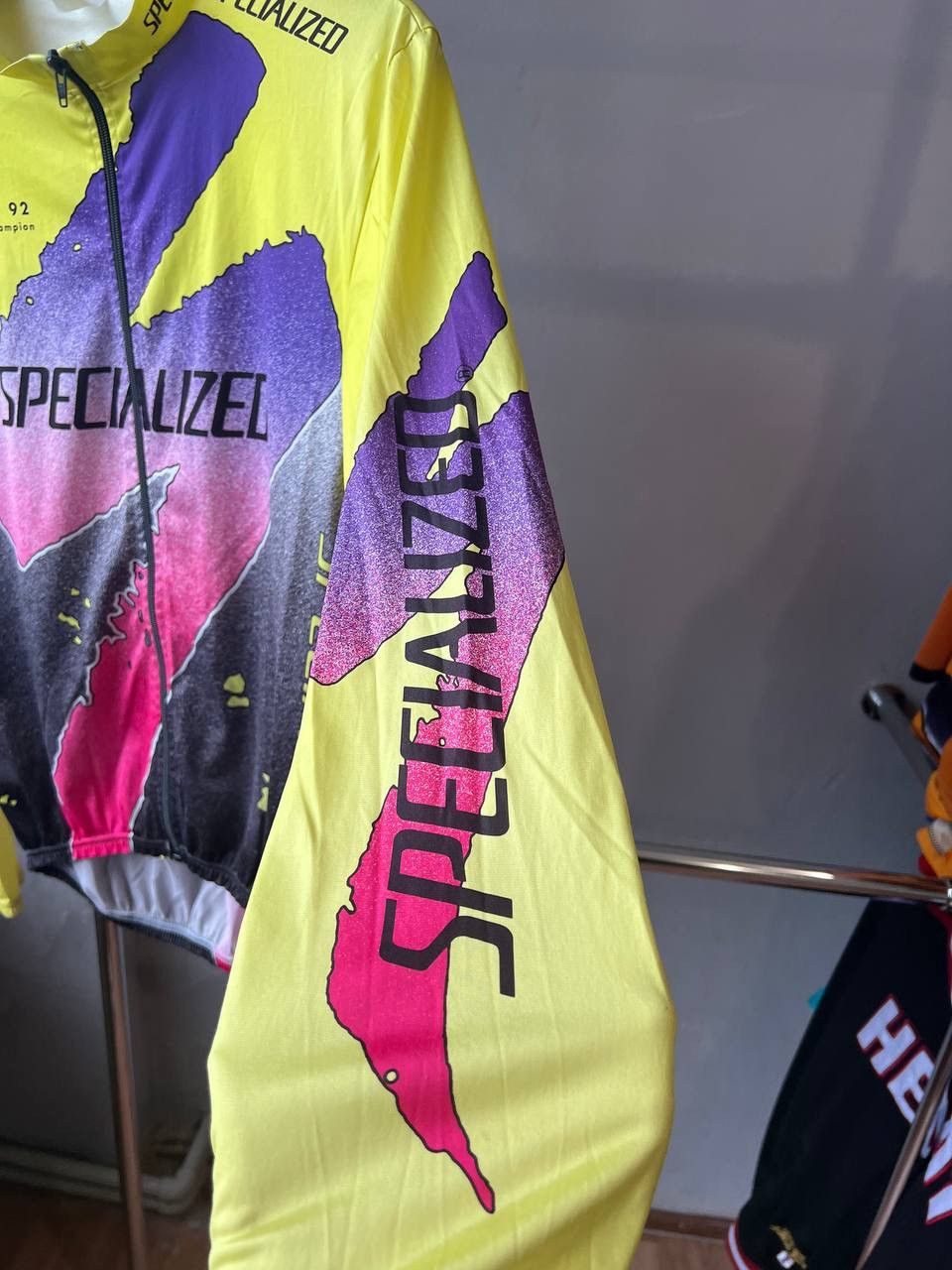Vintage 1992 WORLD CHAMPION NORBA SPECIALIZED RARE CYCLING JACKET XL Size US XL / EU 56 / 4 - 13 Thumbnail