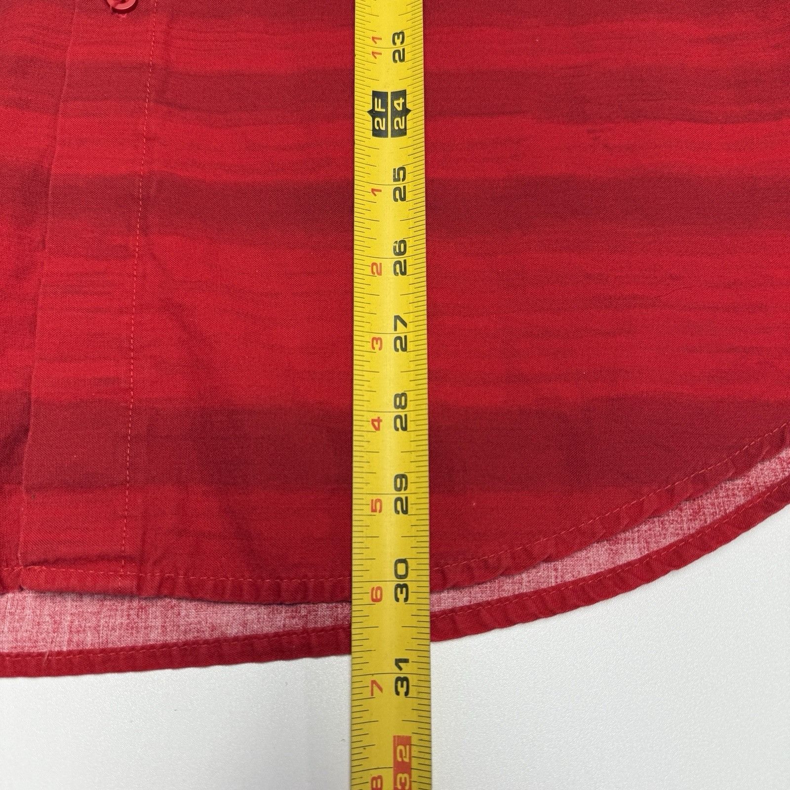 Roper × Vintage Vintage Roper Western Shirt Mens Large Red Long Sleeve Aztec Size US L / EU 52-54 / 3 - 11 Thumbnail
