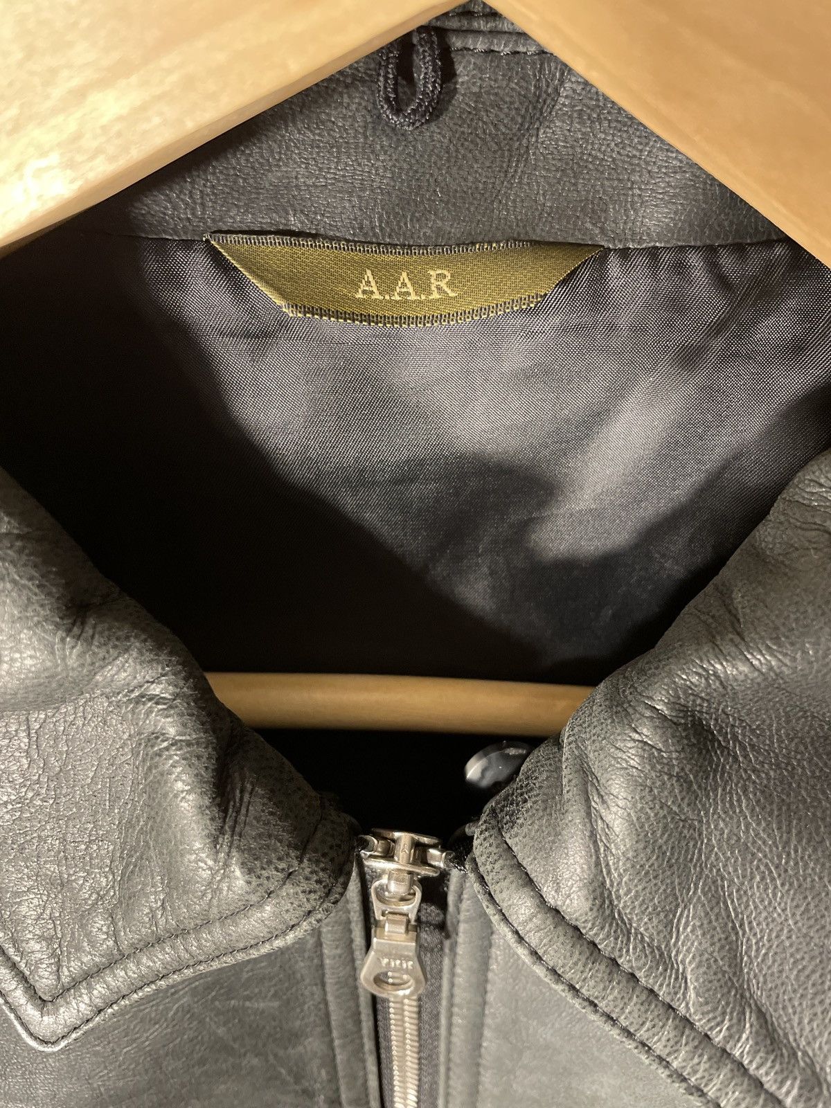 Yohji Yamamoto Yohji Yamamoto A.A.R (Against All Risks) leather Jacket Size US S / EU 44-46 / 1 - 11 Thumbnail