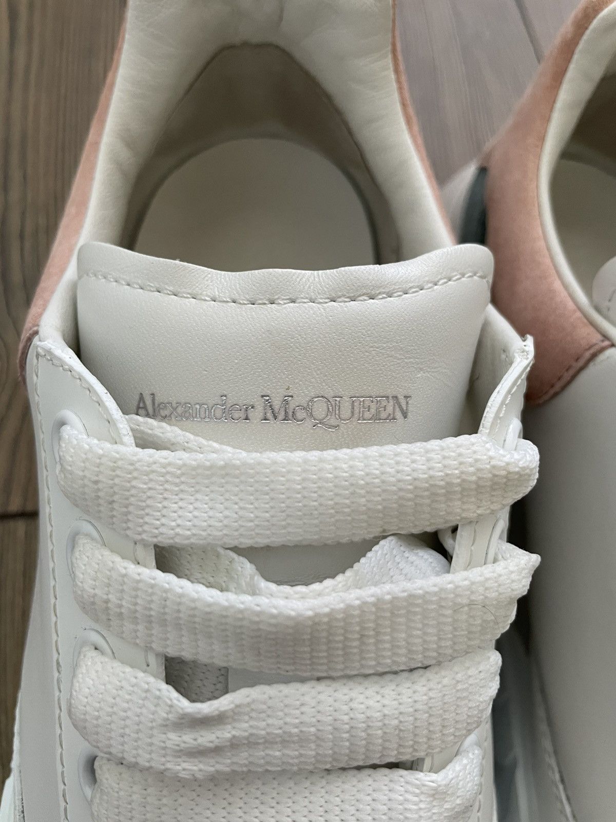 Alexander McQueen Alexander McQueen Court Leather Low Top Sneakers Women’s Size US 10 / IT 40 - 5 Thumbnail