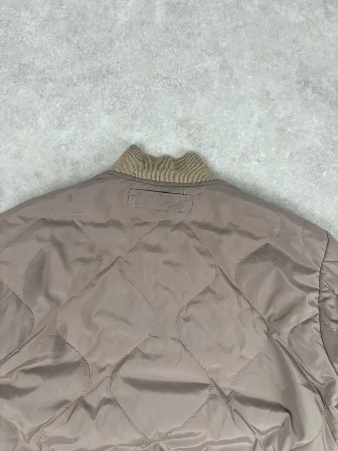 Marc Jacobs Marc Jacobs Reversible Beige Nylon Quilted Bomber Jacket Size US S / EU 44-46 / 1 - 11 Thumbnail