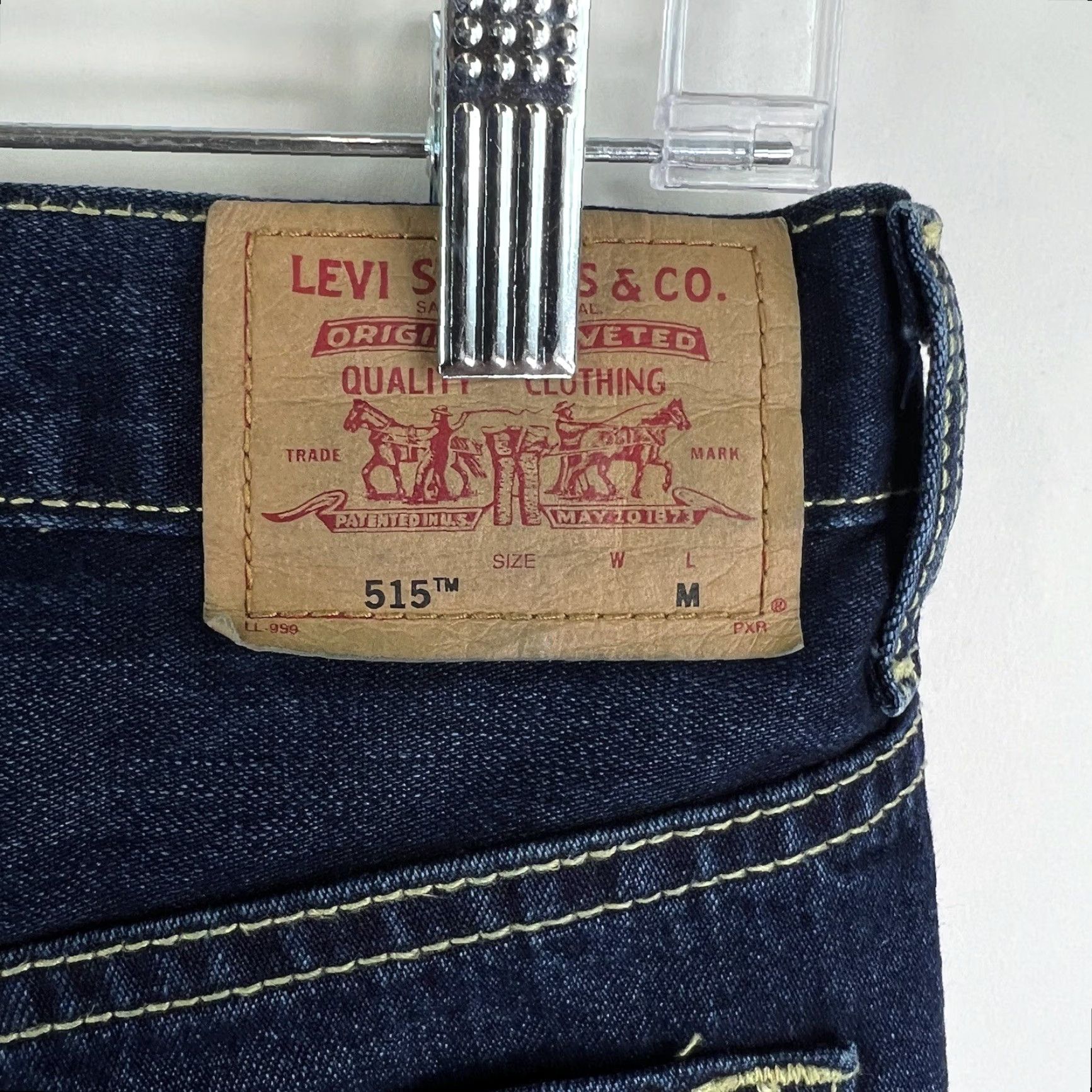 Levi's Levi's 515 Nouveau Bootcut Jeans Women’s 8 Regular 32x32 Blue Denim Stretch Size 30" / US 8 / IT 44 - 6 Thumbnail
