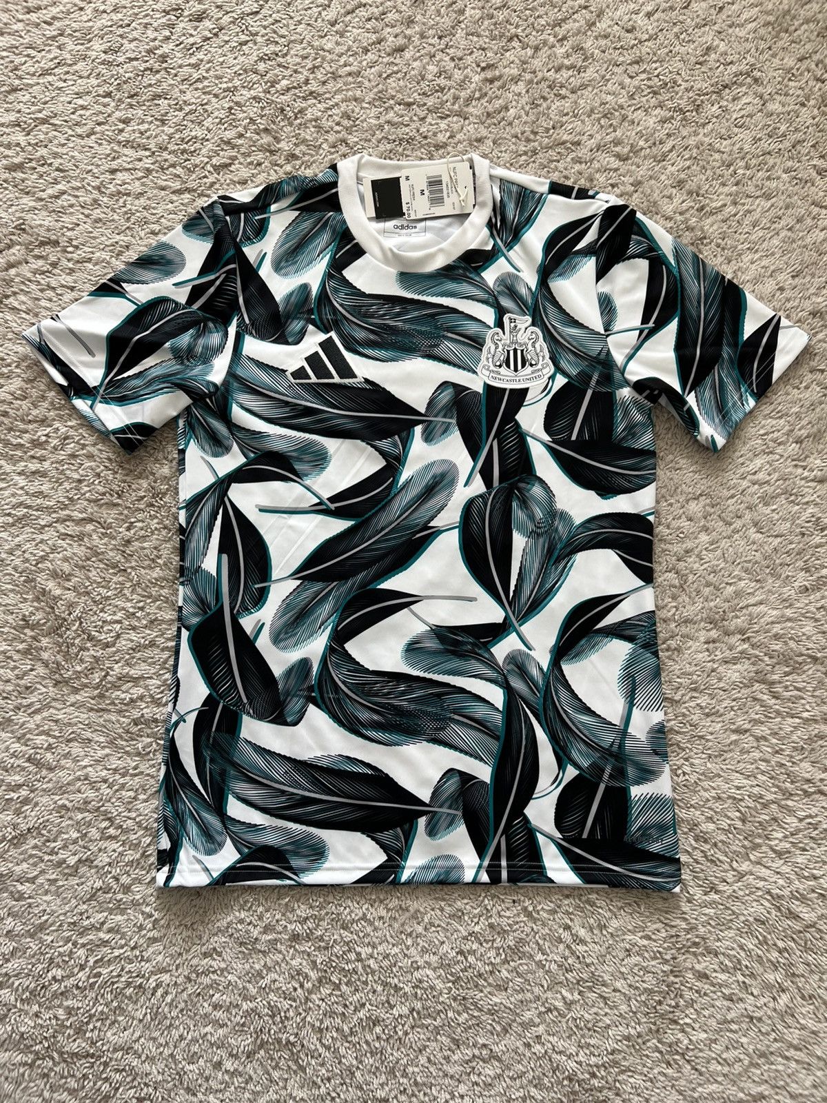 Adidas Adidas Newcastle United Pre-Match 2024/25 Soccer Shirt Size US M / EU 48-50 / 2 - 4 Thumbnail