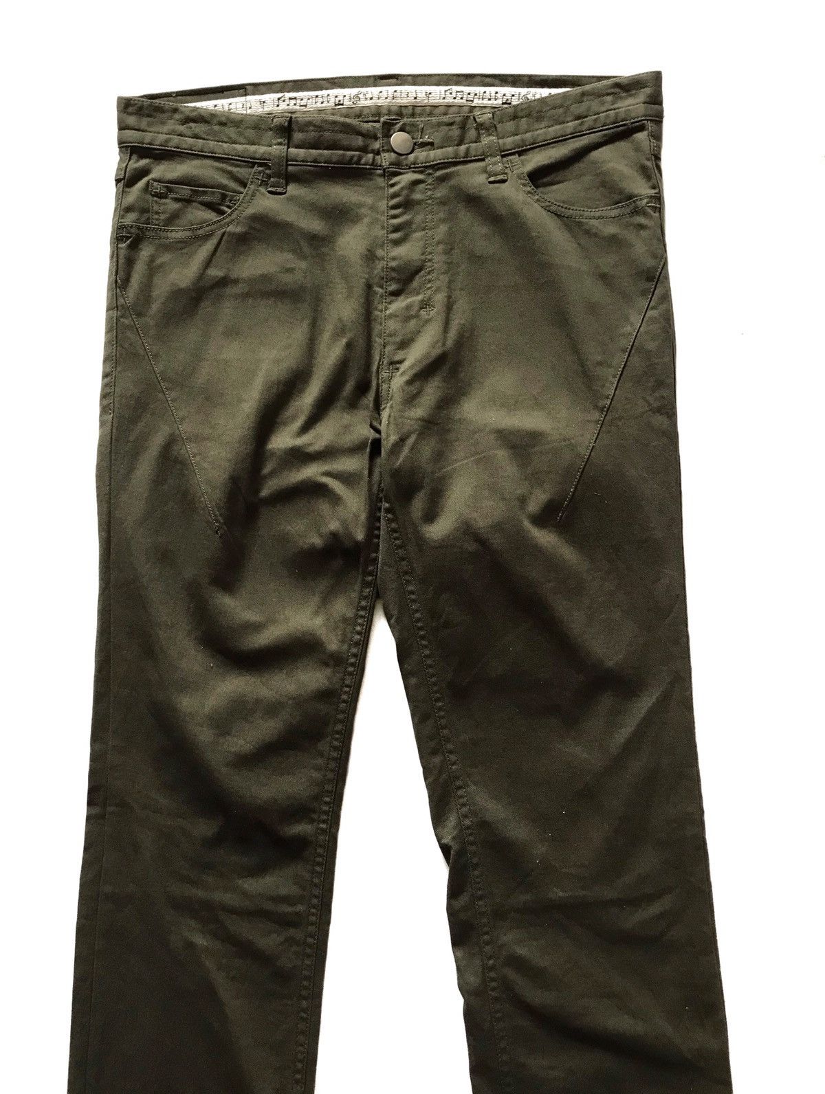 Number (N)ine NUMBER (N)INE X STUDIOUS SLIM FIT PANTS Size US 30 / EU 46 - 3 Thumbnail