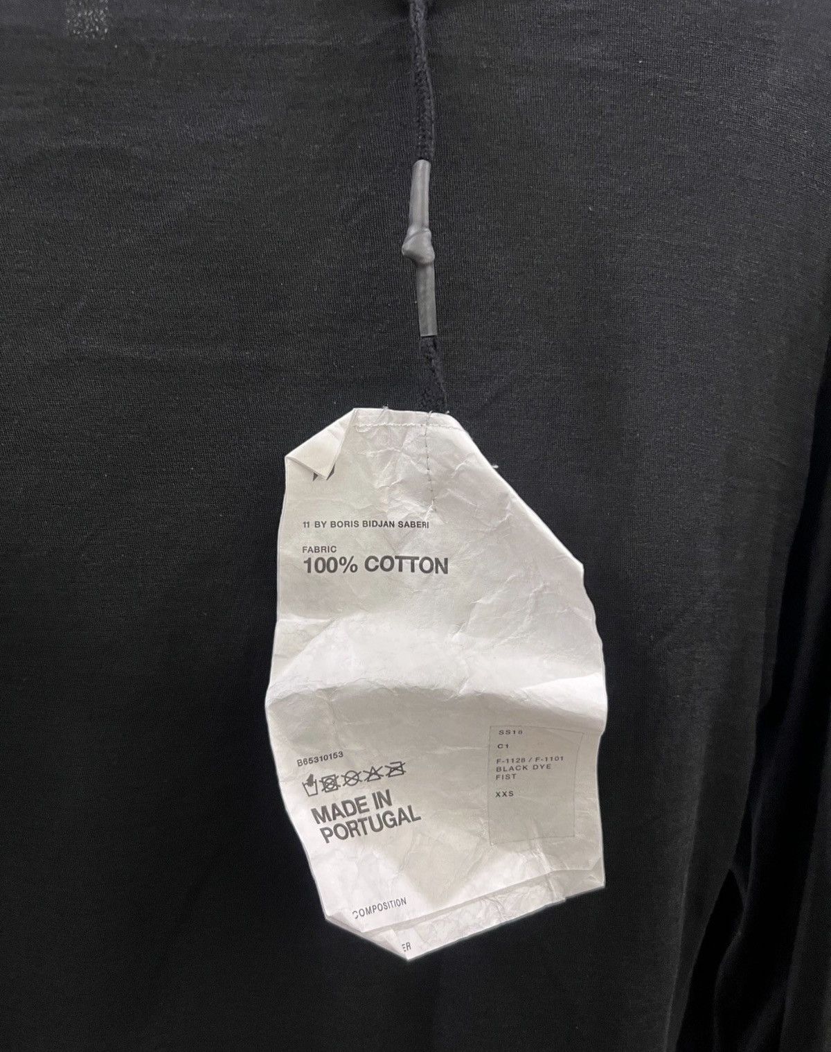 11 By Boris Bidjan Saberi 11ByBBS Double-Layer Reversible Print Long-Sleeve Hoodie Size US XXS / EU 40 - 6 Thumbnail