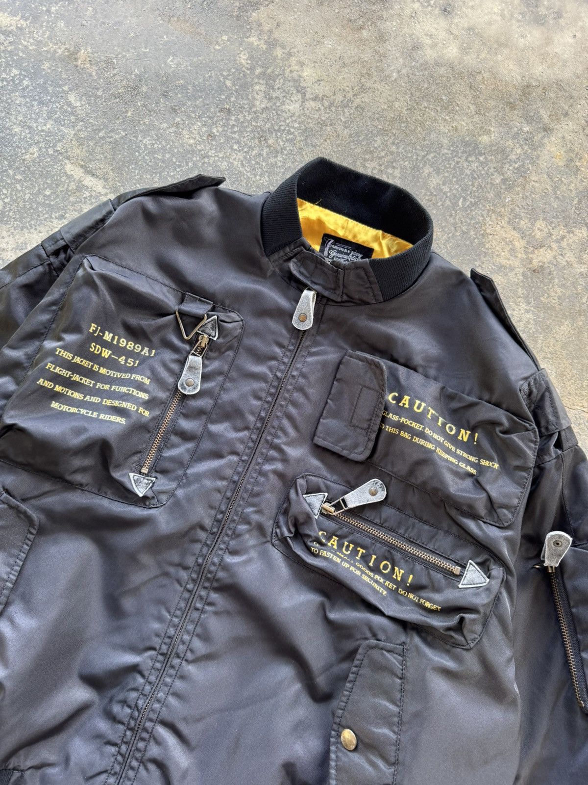 Japanese Brand Vintage Nankai Racing Riders Bomber Jacket Size US L / EU 52-54 / 3 - 2 Thumbnail