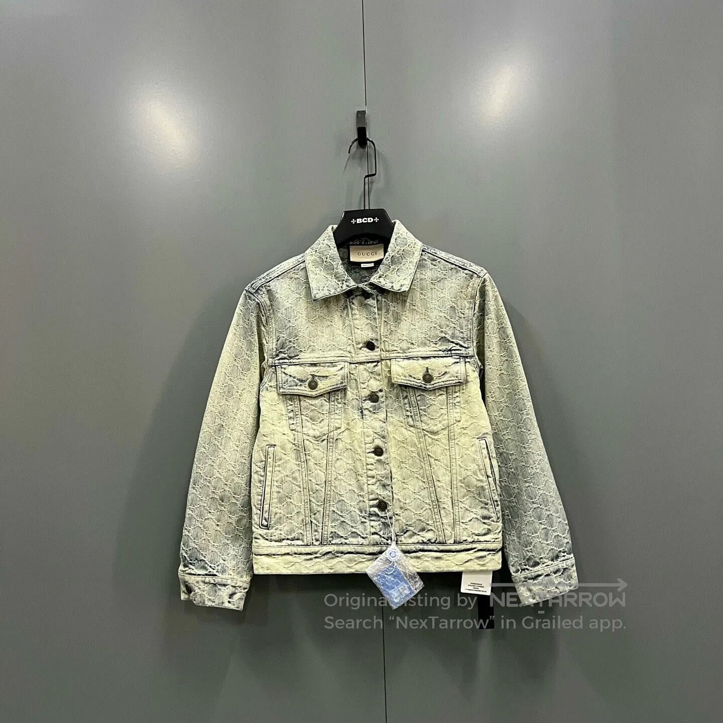 Gucci distressed gucci gg denim jacket 36. Size US S / EU 44-46 / 1 - 1 Thumbnail