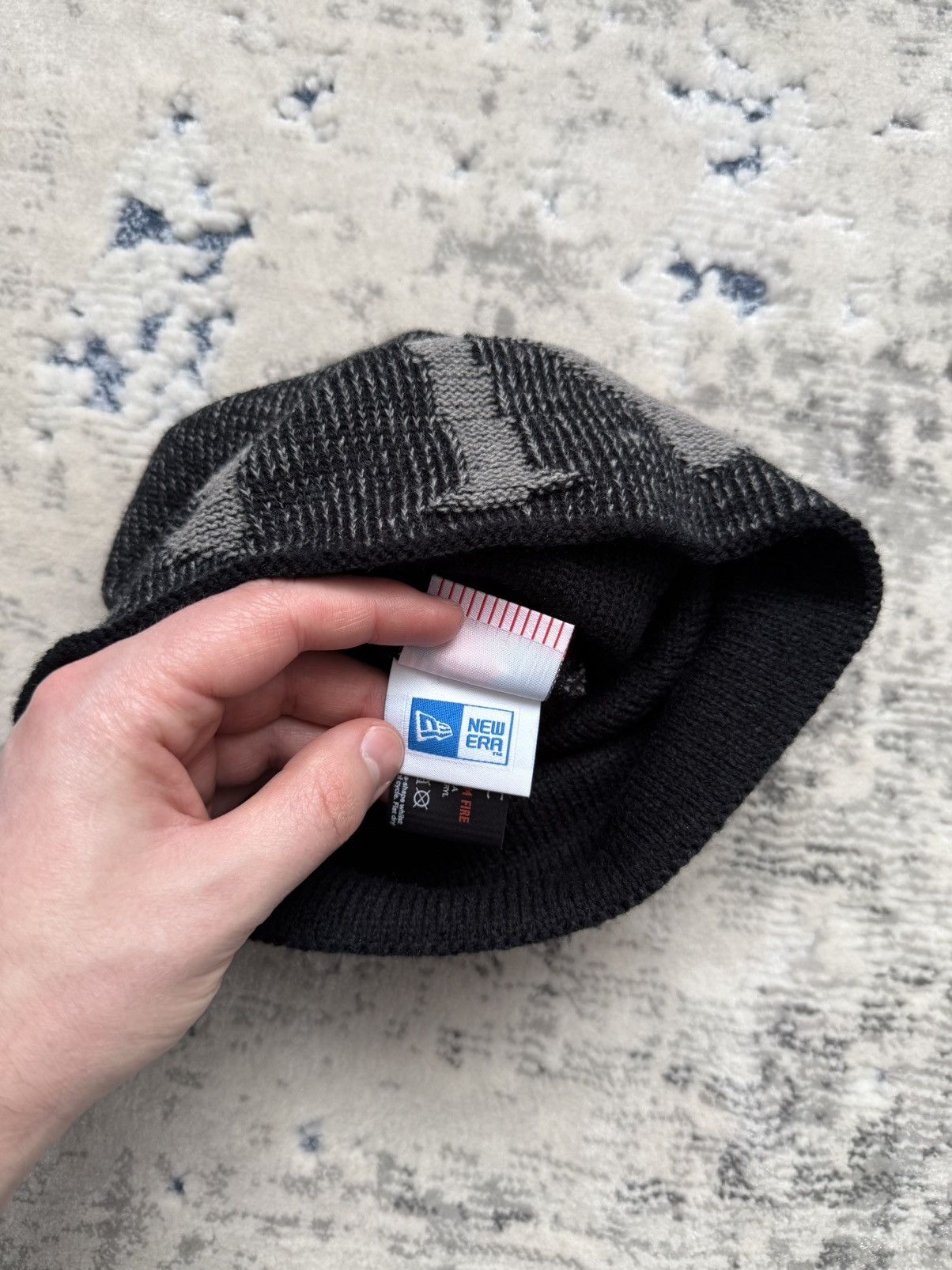 New Era New Era New York Yankees Y2K Beanie Big Logo Size ONE SIZE - 6 Thumbnail