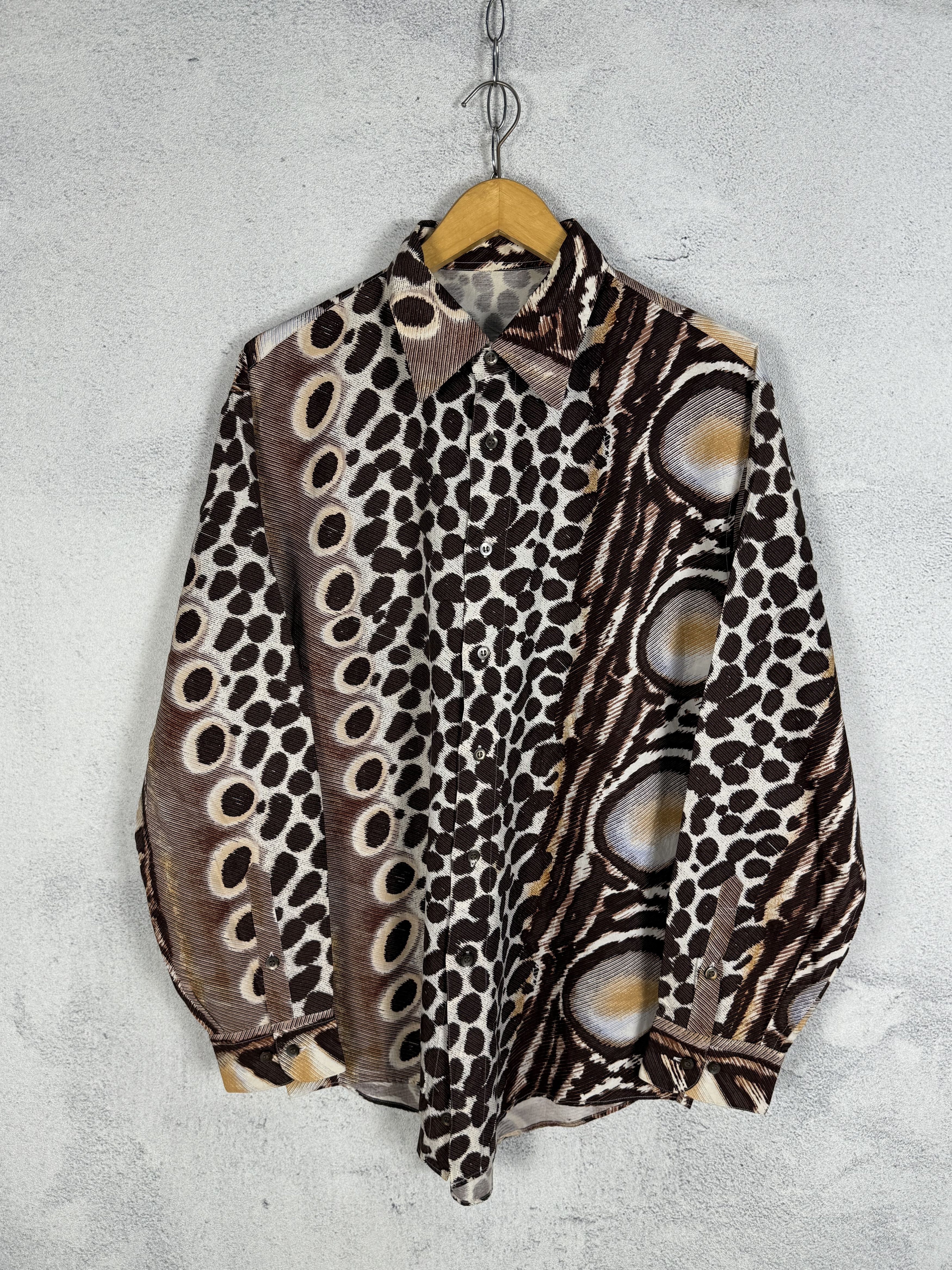 Valentino Valentino Valentino Garavani Abstract Animal Pattern Shirt Size US M / EU 48-50 / 2 - 1 Thumbnail