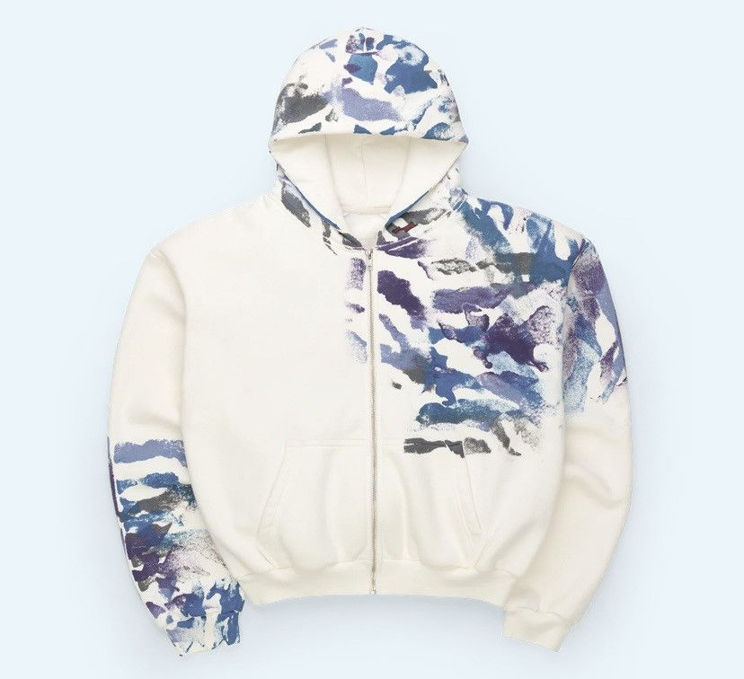 SKYLRK Justin Bieber SKYLRK ZIP HOODIE - WAVE CAMO Size US M / EU 48-50 / 2 - 3 Thumbnail