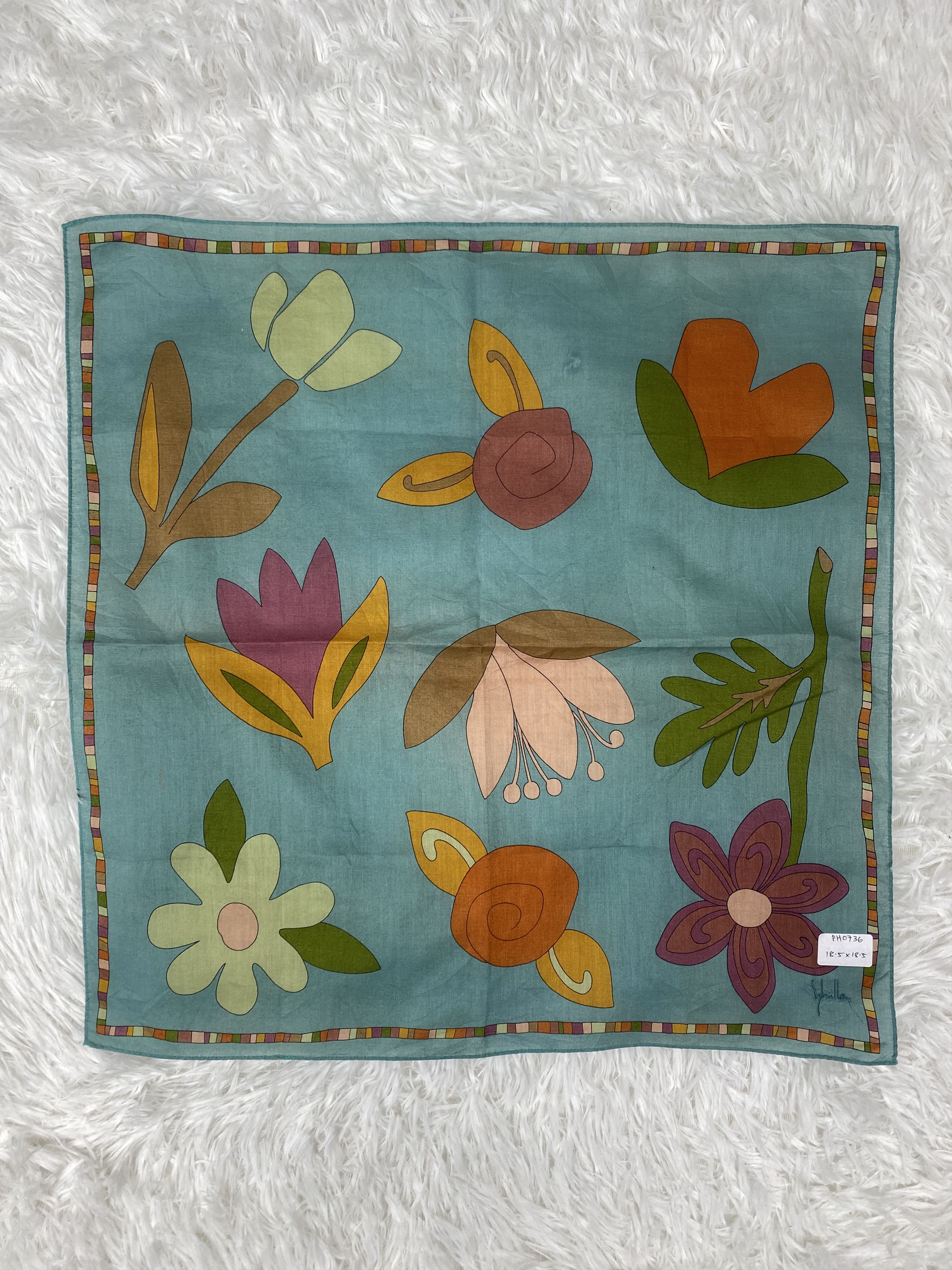 Vintage Vintage Japanese Brand Handkerchief Neckerchief PH0736 Size ONE SIZE - 3 Thumbnail