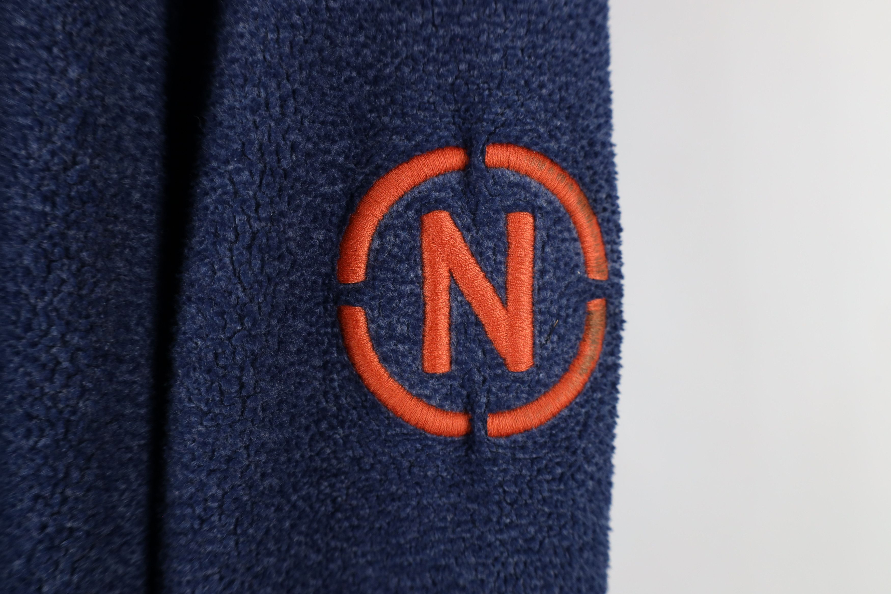 Nautica Vintage 90s Nautica Half Zip Fleece Pullover Sweater Size US L / EU 52-54 / 3 - 4 Thumbnail