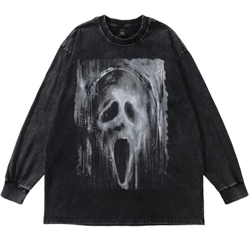 Ghost Graphic Long sleeve t-shirt