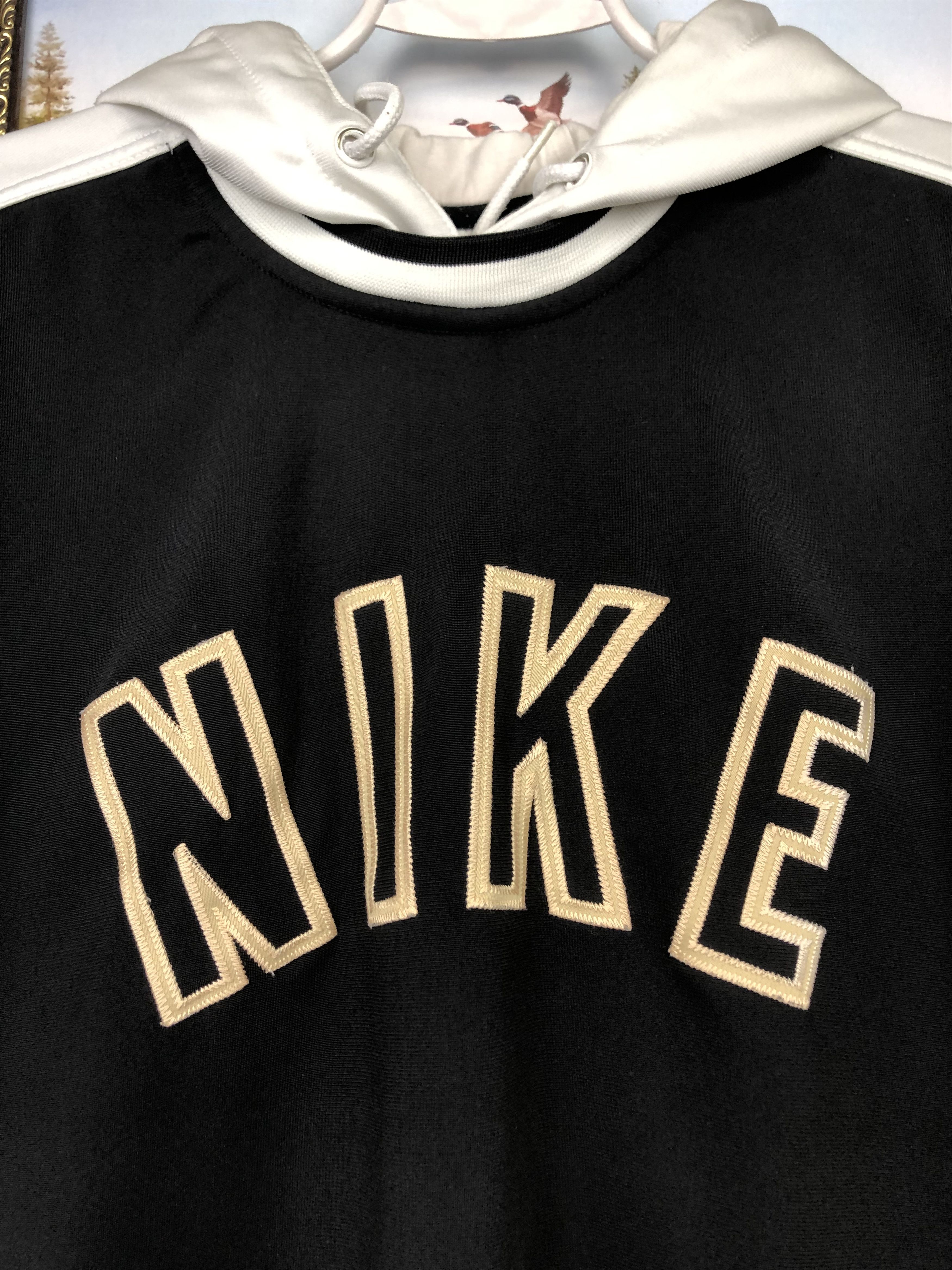 Nike Vintage 90's Nike Hoodie Jacket Big Logo Swoosh Sweatshirt Size US M / EU 48-50 / 2 - 3 Thumbnail