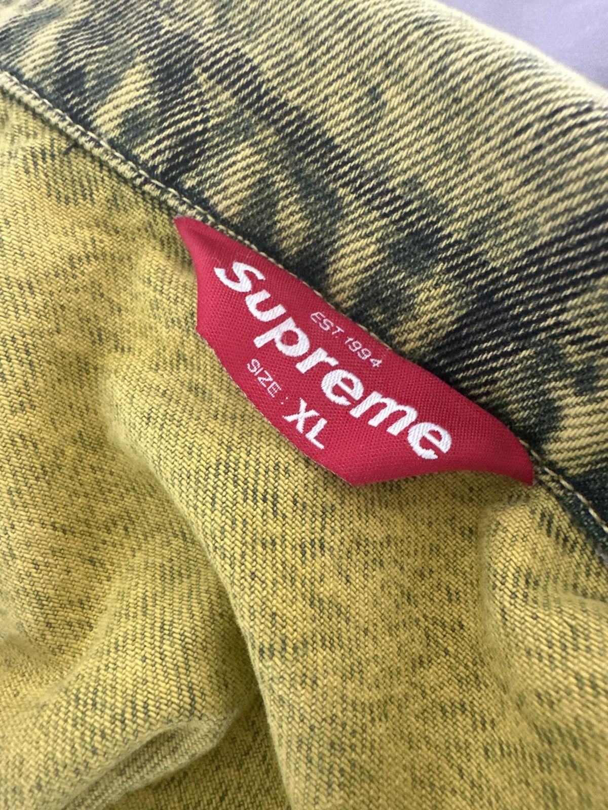 Supreme Supreme Black Ark Denim Trucker Size US L / EU 52-54 / 3 - 2 Thumbnail