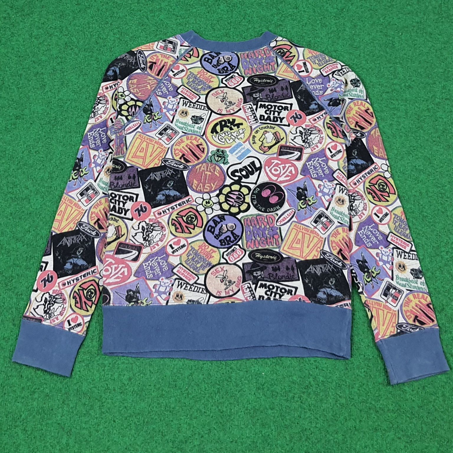 Hysteric Glamour × Japanese Brand × Vintage Vintage Hysteric Glamour Full Printed Sweatshirt C220N12 Size US XS / EU 42 / 0 - 3 Thumbnail