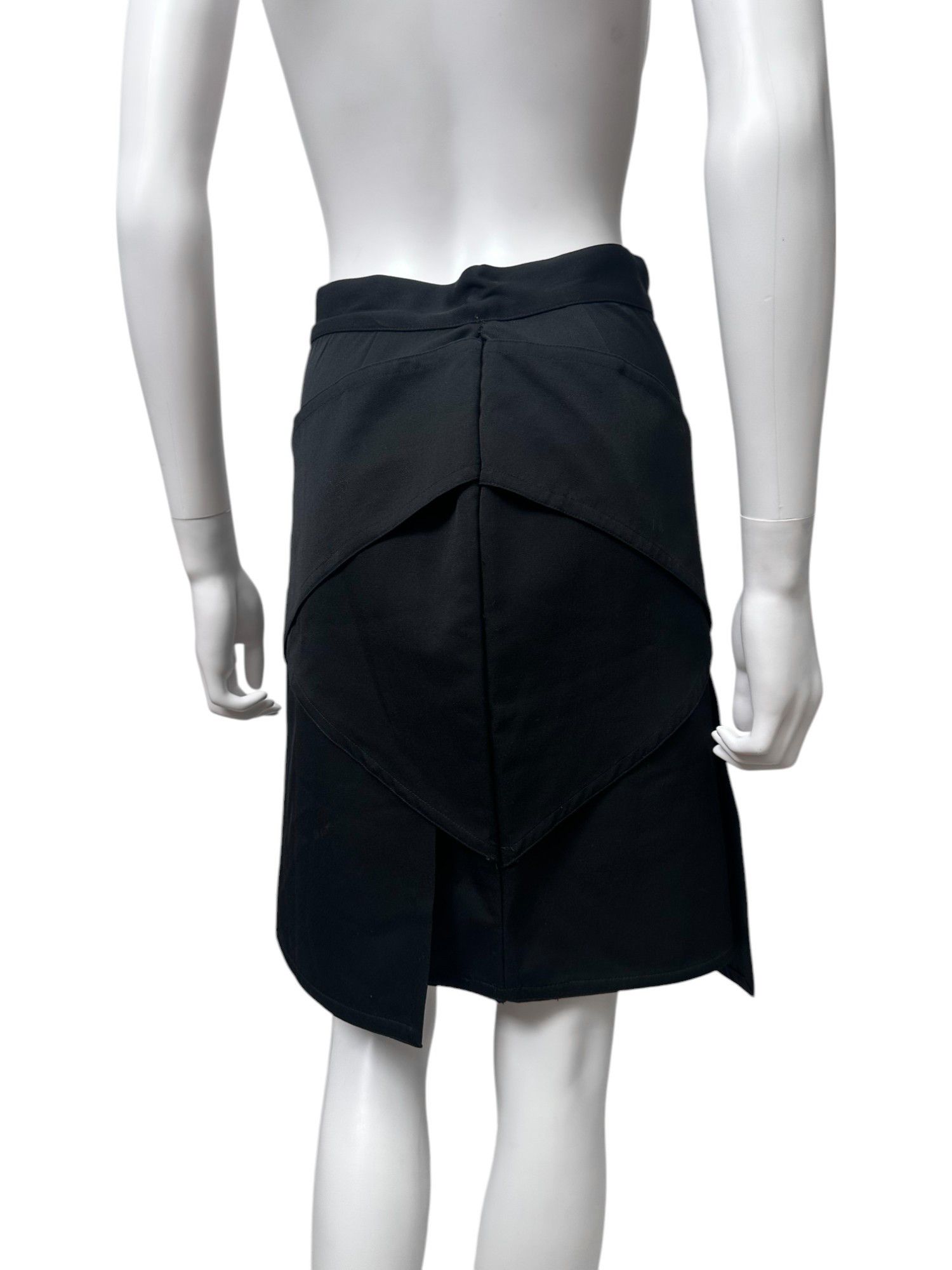 Versace SS87 Asymmetrical Skirt Size 28" / US 6 / IT 42 - 3 Thumbnail