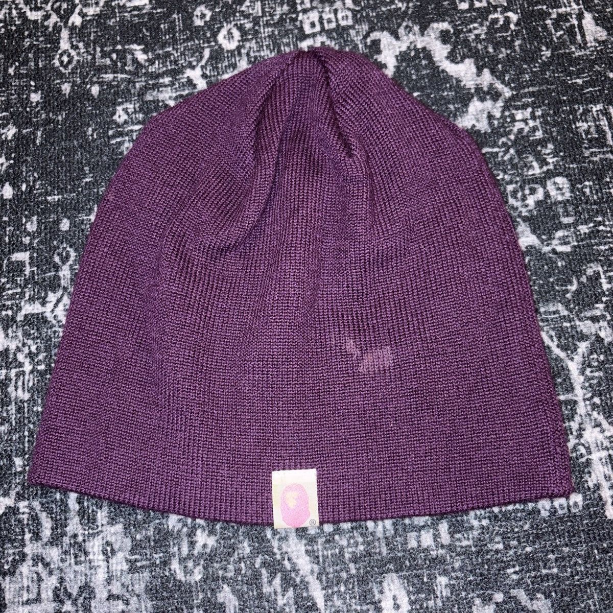 Bape bape sta nigo purple beanie Size ONE SIZE - 7 Thumbnail