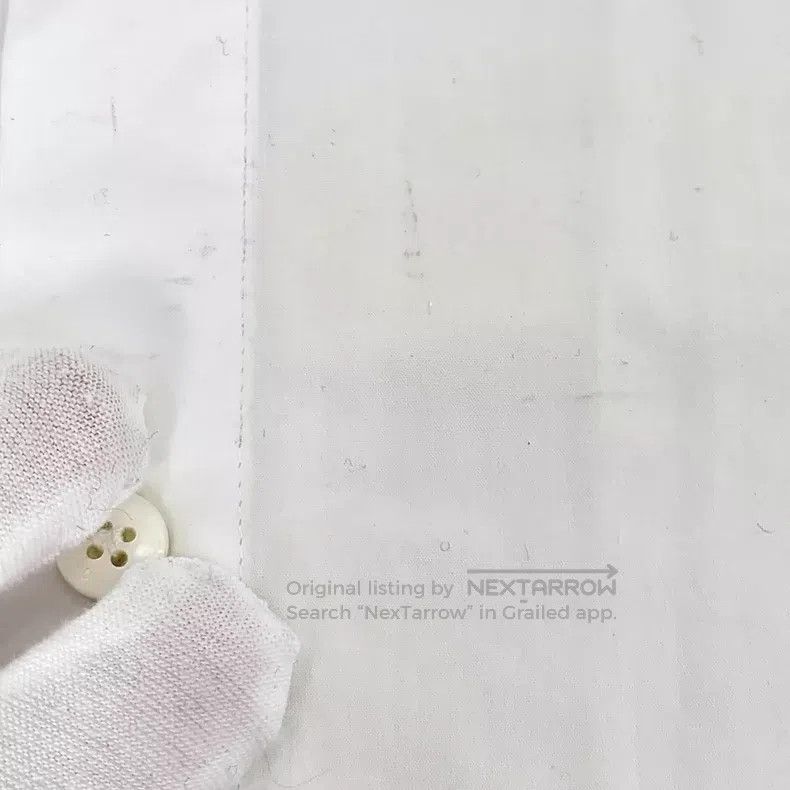 Fendi Fendi size 38 White Collar Monogram Cotton Lapel Single Bre Size US S / EU 44-46 / 1 - 8 Thumbnail