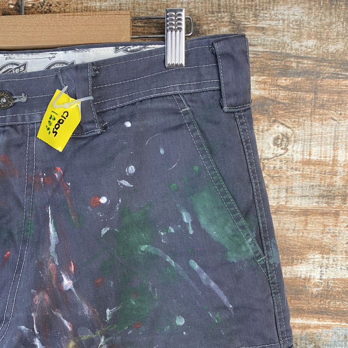 Dickies DL Dickies Gray Custom Cargo Multipocket Pants #C1205 Size US 31 - 8 Thumbnail