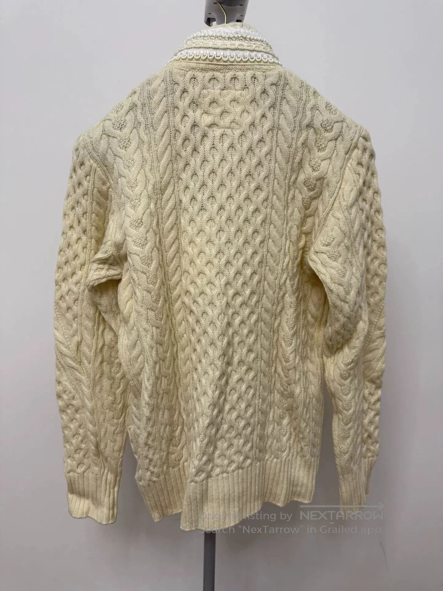 Sacai Sacai Pure Wool Knit Coat. Size S / US 4 / IT 40 - 2 Thumbnail