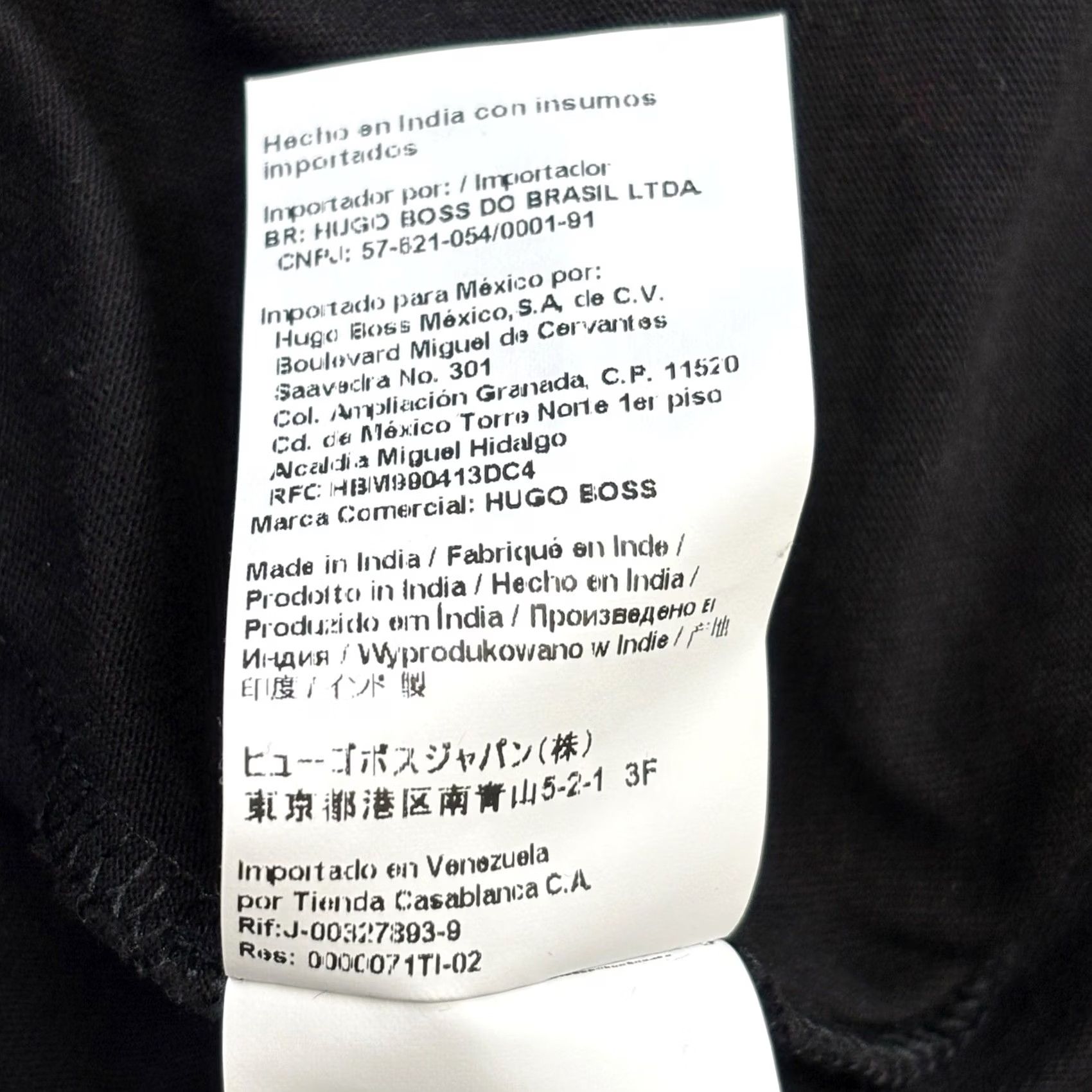 Hugo Boss HUGO BOSS Shirt Mens L black top Short Sleeve Vgc Summer Casual Size US L / EU 52-54 / 3 - 7 Thumbnail