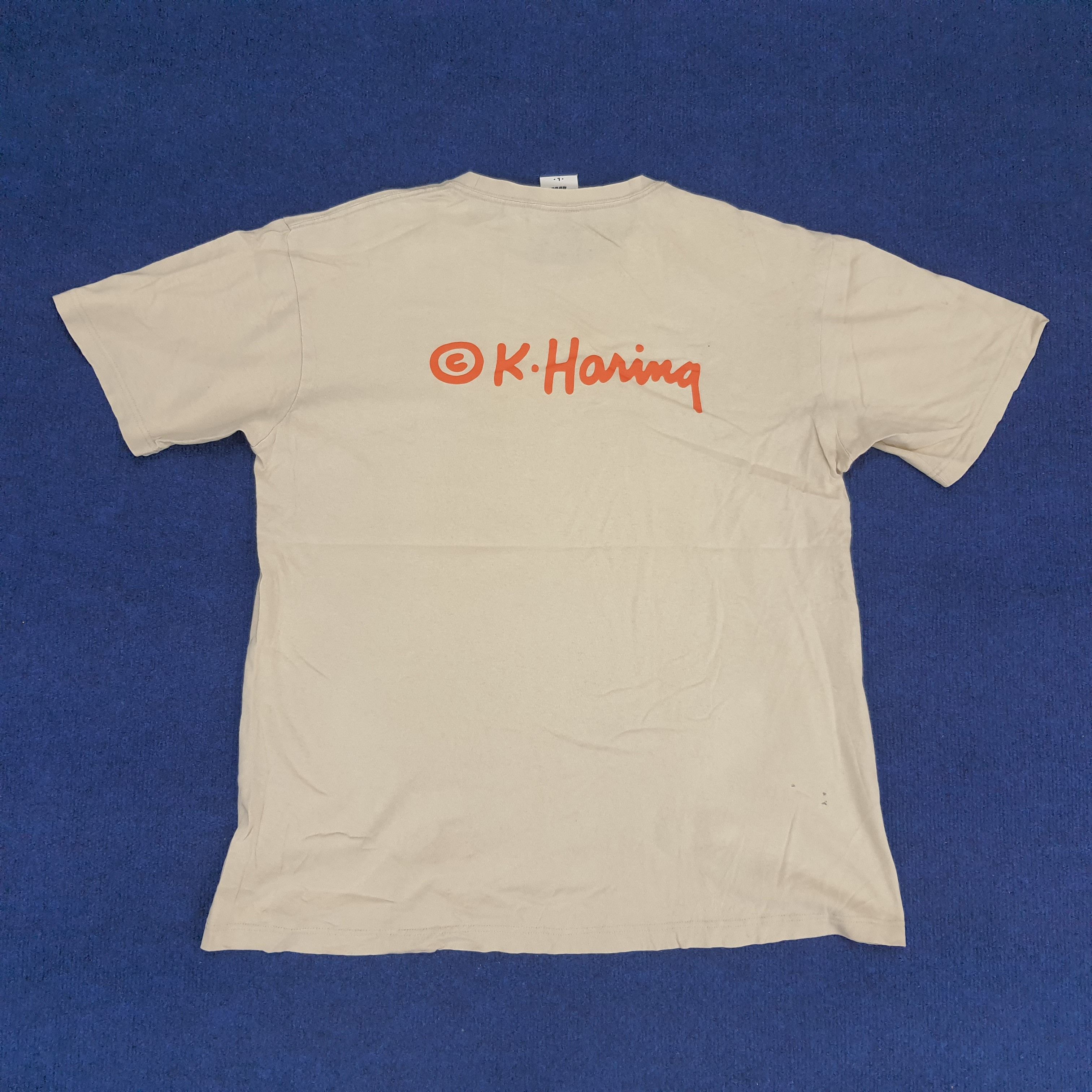 Japanese Brand × Keith Haring × Vintage Vintage Keith Haring Streetwear T-shirt Size US XL / EU 56 / 4 - 3 Thumbnail