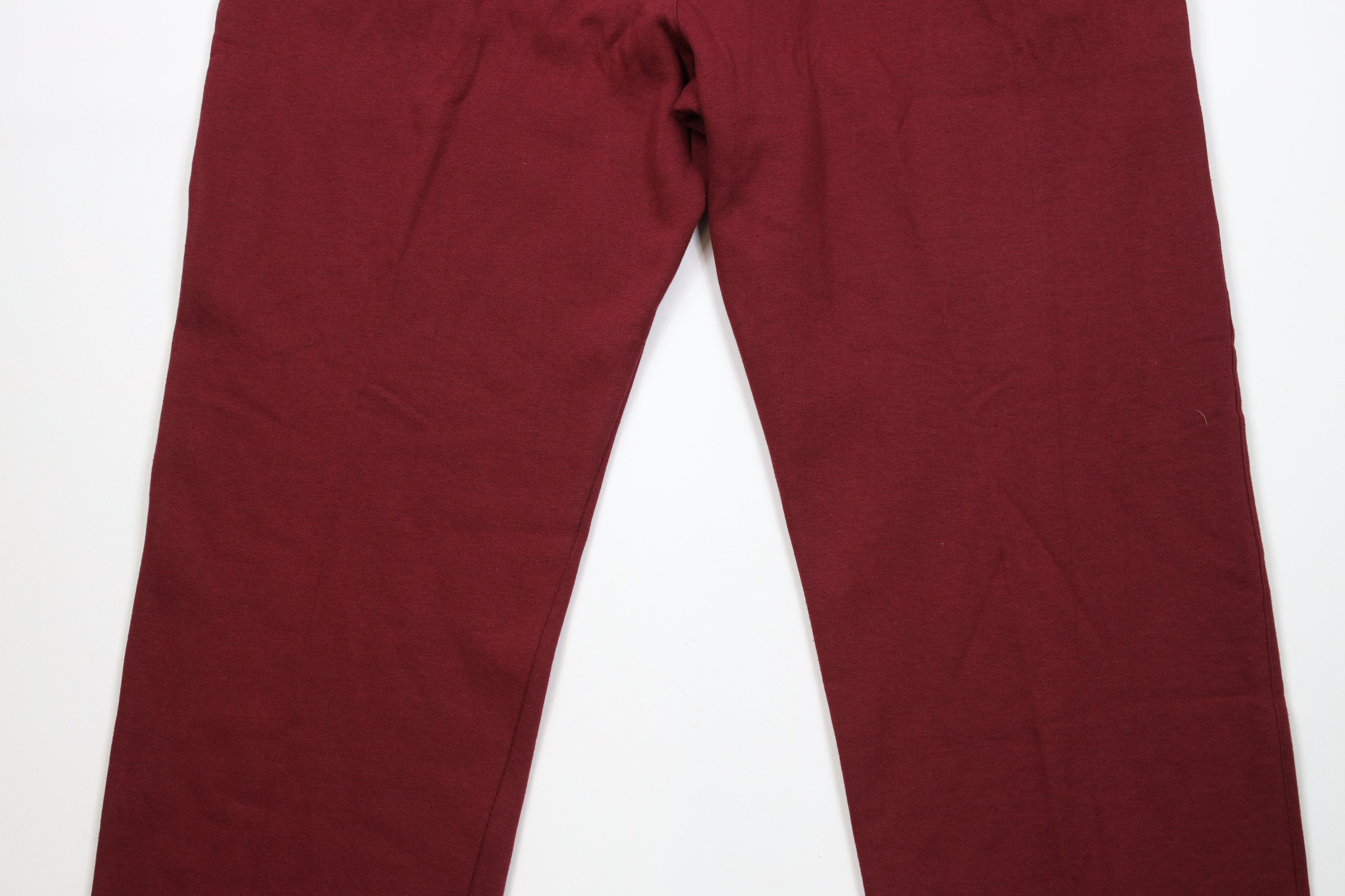 Vintage Vintage 90s Streetwear Wide Leg Sweatpants Chino Pants Red Size US 44 / EU 60 - 13 Thumbnail