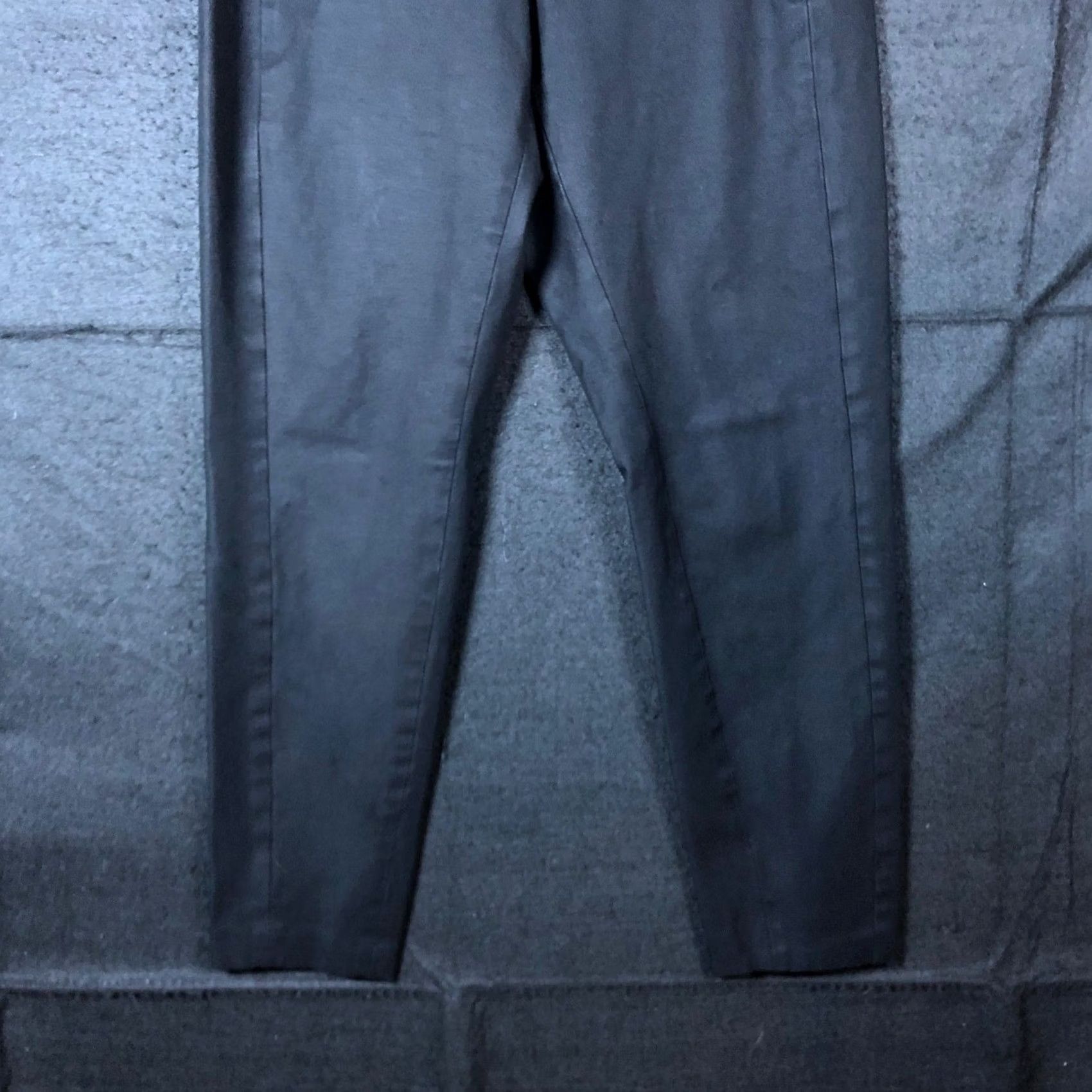 Banana Republic Banana Republic Womens Pants Black Devon Mid Rise Pull On Side Zip Stretch 6 Size 28" / US 6 / IT 42 - 3 Thumbnail