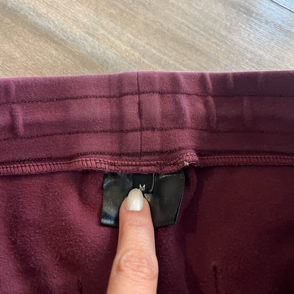 Lululemon Alphalete Burgundy Athletic Workout Joggers Men Medium Bin I Size US 32 / EU 48 - 4 Thumbnail