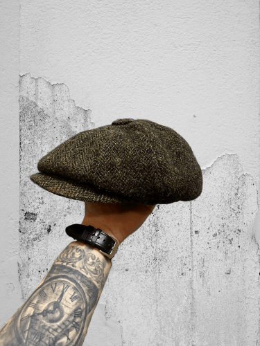 Harris Tweed × Vintage harris tweed vintage cap hat 90s Size ONE SIZE - 1 Thumbnail
