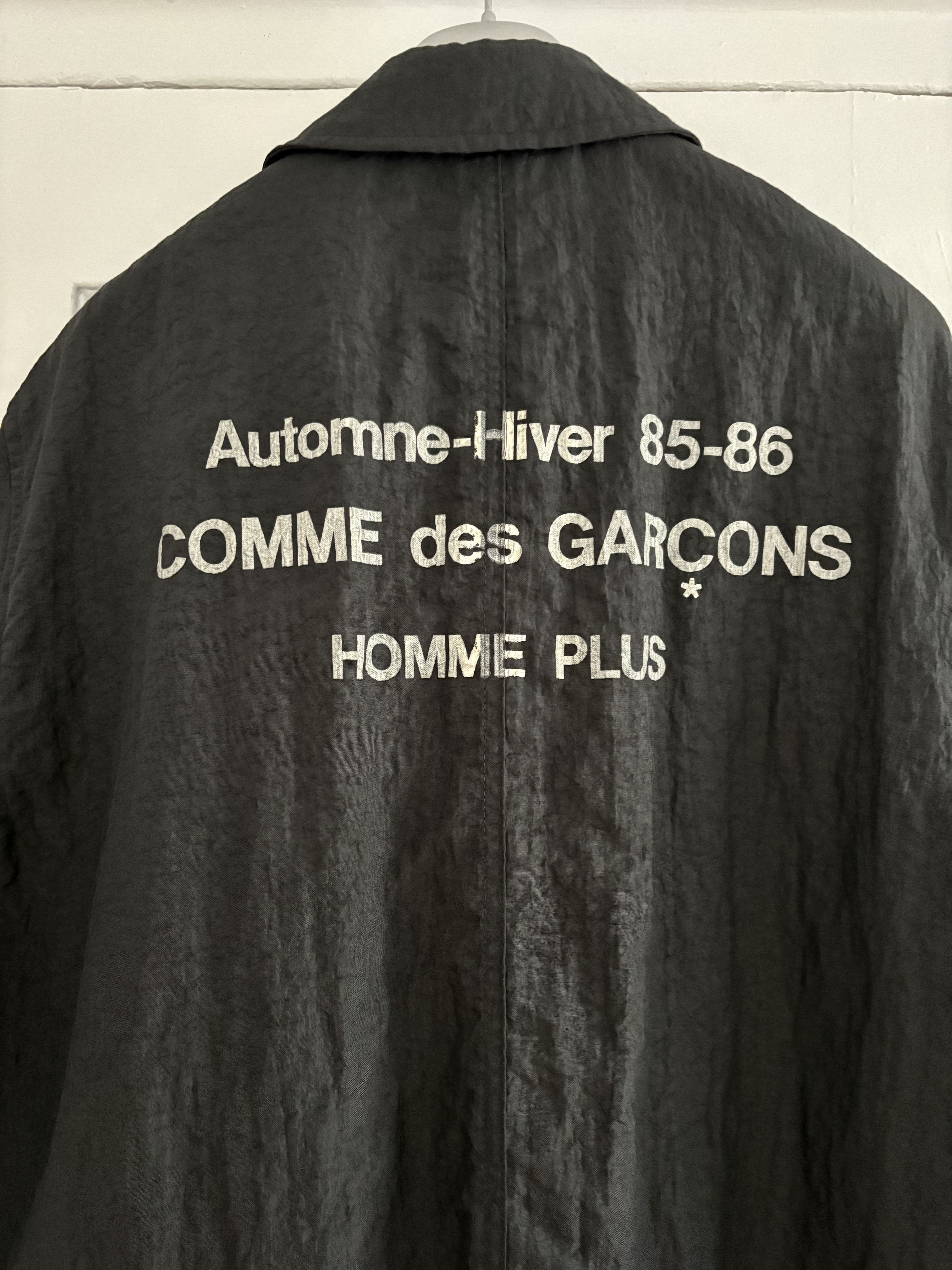 Comme des Garcons Homme Plus Comme des Garcons Homme Plus Autumn-Winter 1985 Staff Coat Size US S / EU 44-46 / 1 - 3 Thumbnail