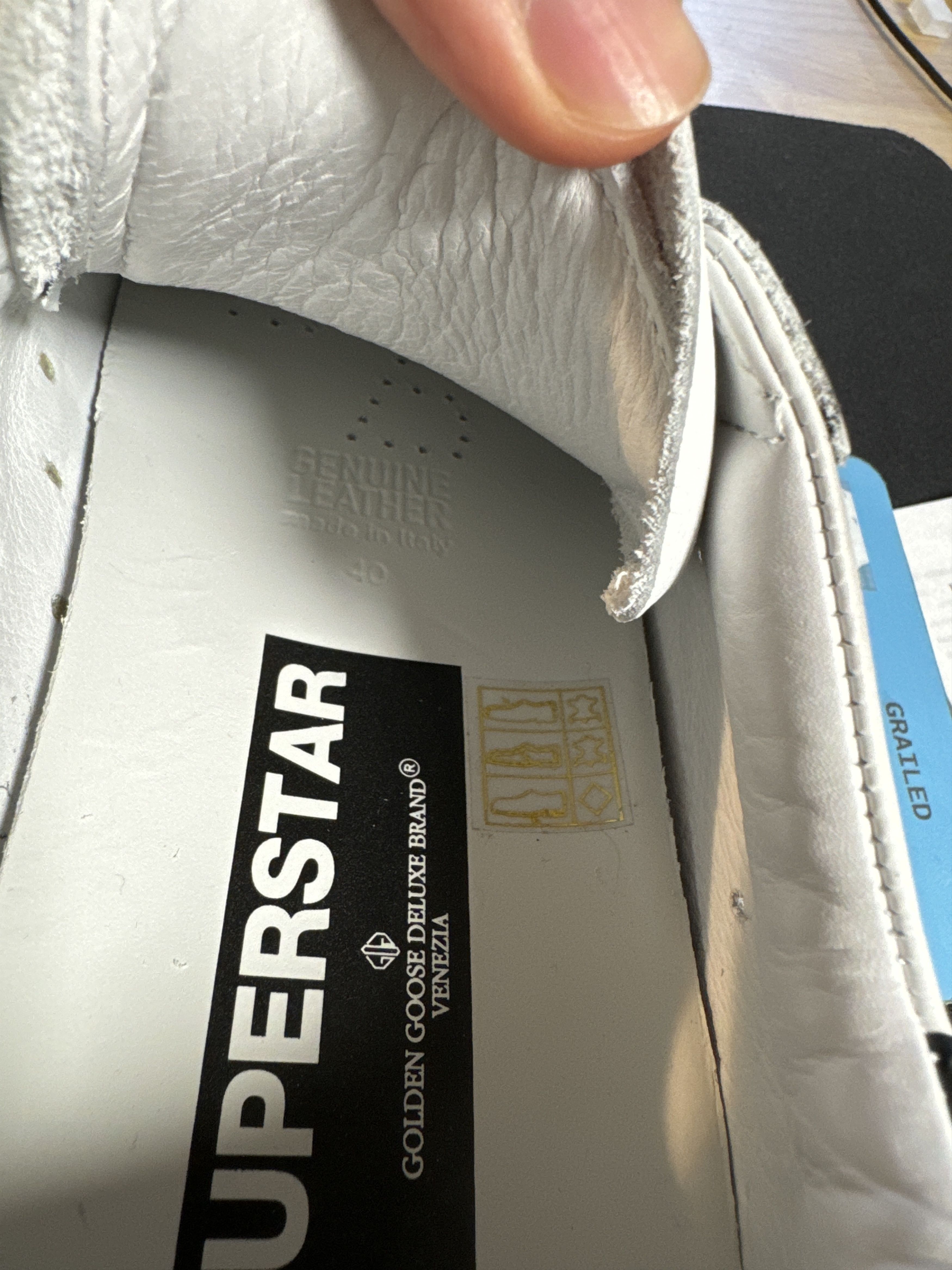 Golden Goose Golden Goose superstar col L52 future white black Size US 7 / EU 40 - 9 Thumbnail