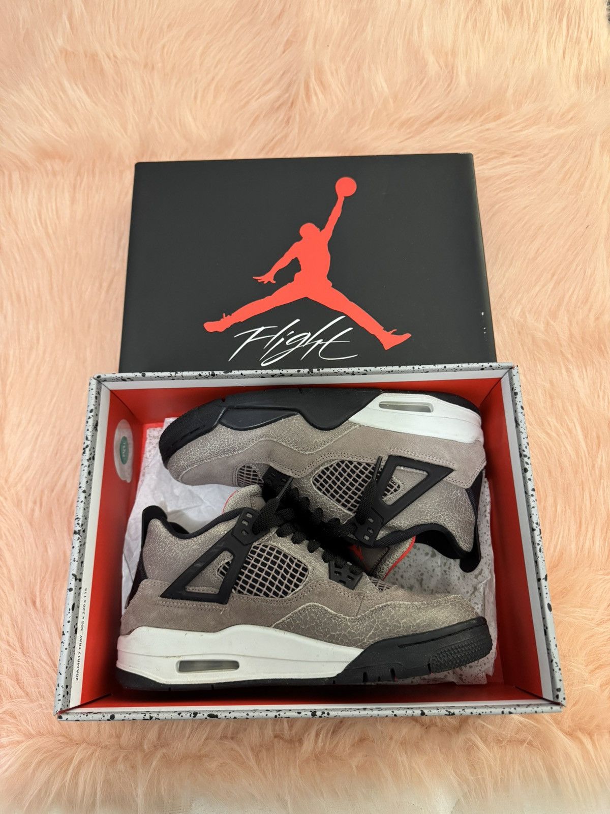 Jordan Brand Jordan 4 Retro GS Taupe Haze Size US 6.5 / EU 39-40 - 1 Thumbnail